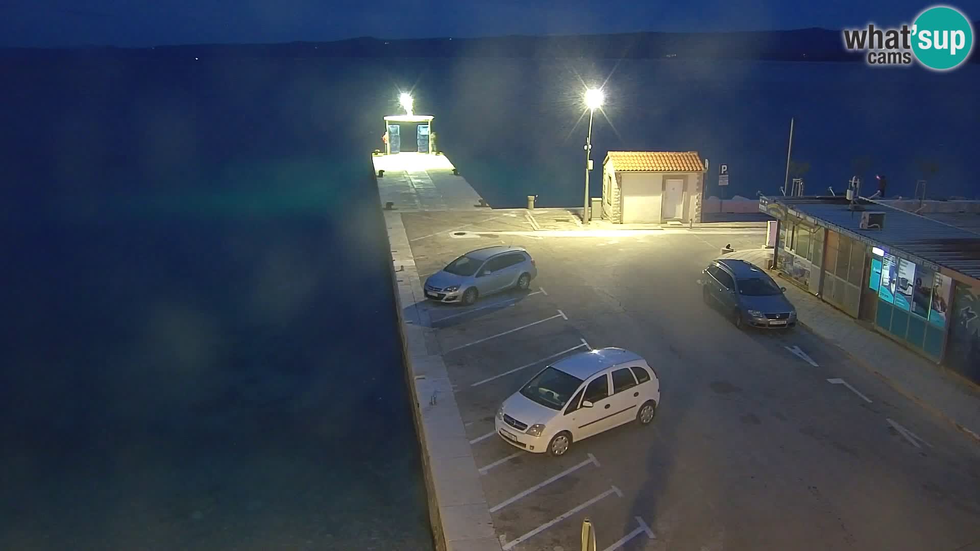 Webcam Bol centre-ville & marina – Vue en direct depuis Bol, île de Brač