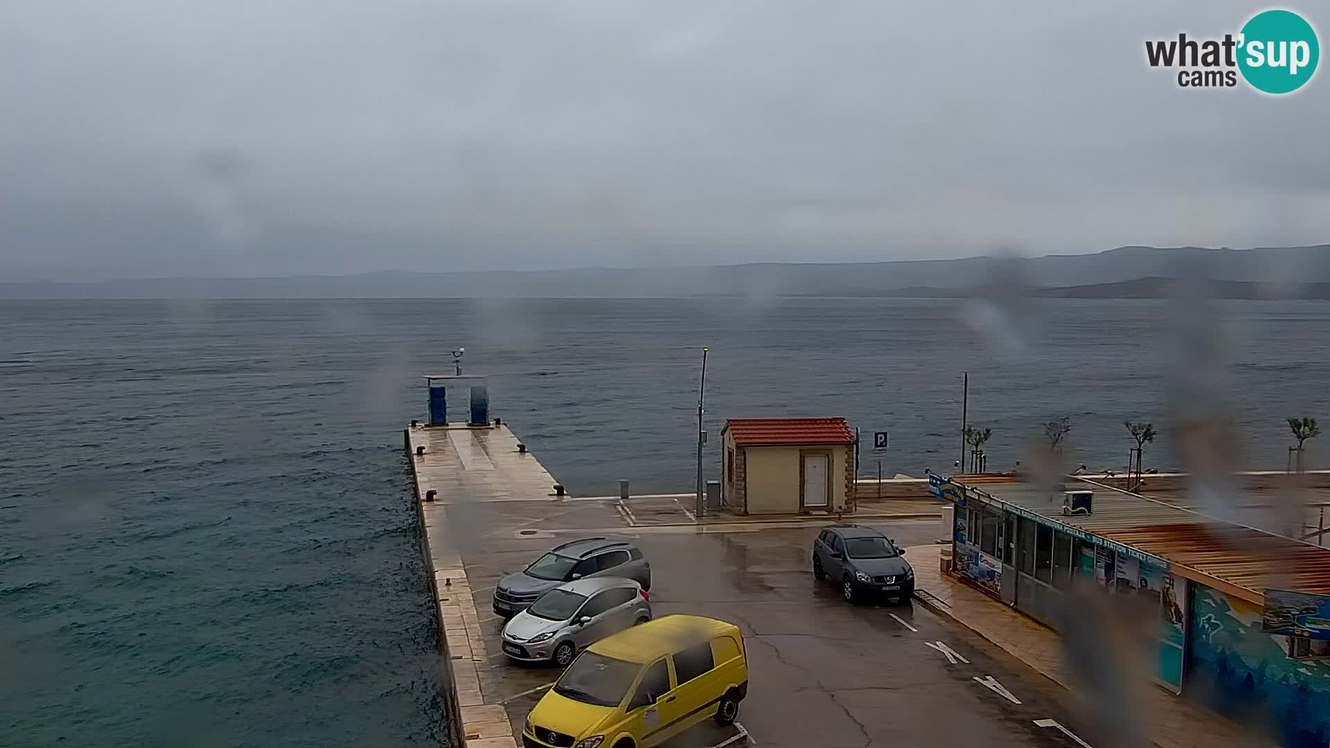 Webcam Bol Centre-Ville & Marina – Vue en direct depuis Bol, île de Brač