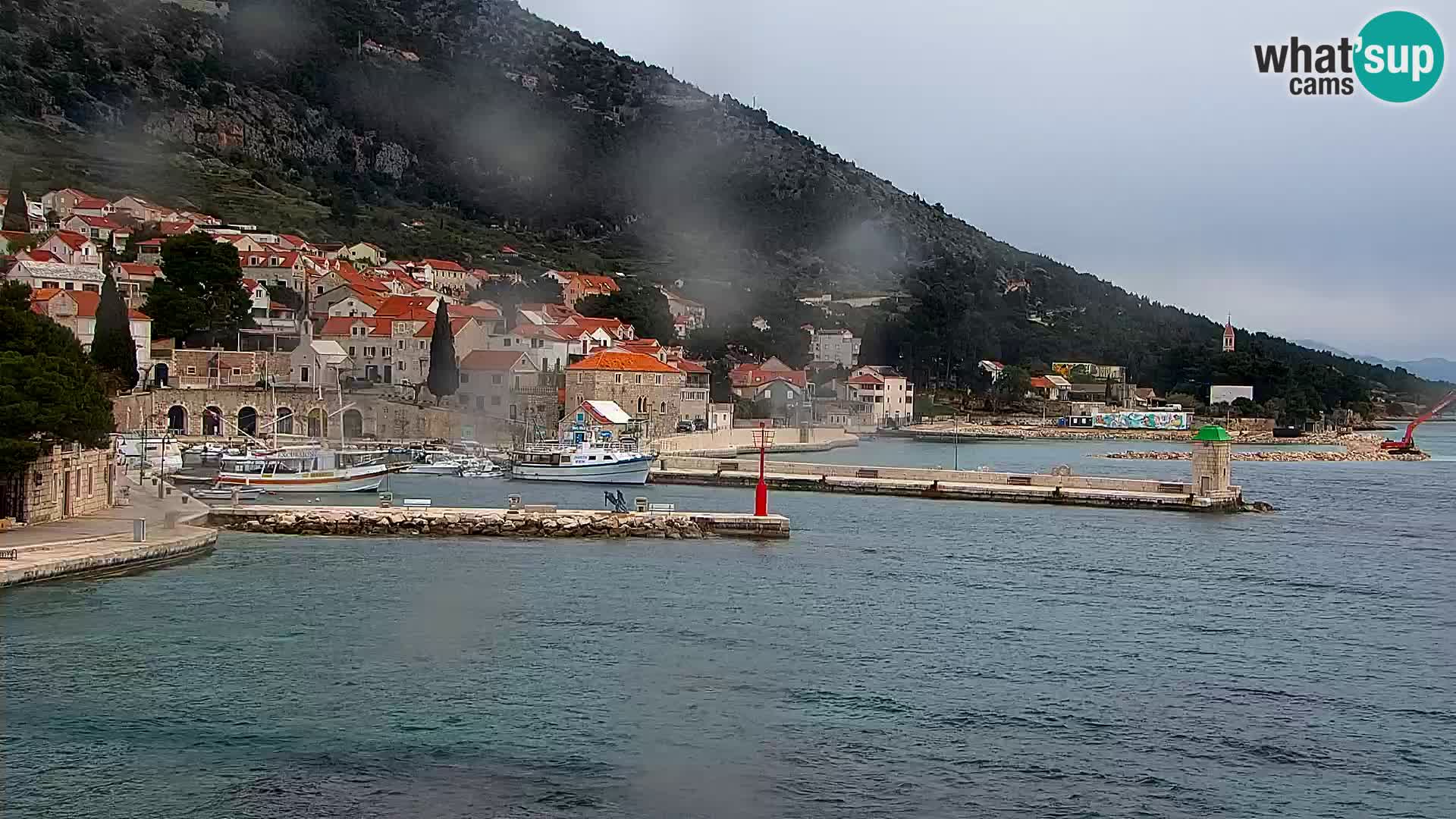 Webcam Bol Town Center & Marina – Live View from Bol, Brač