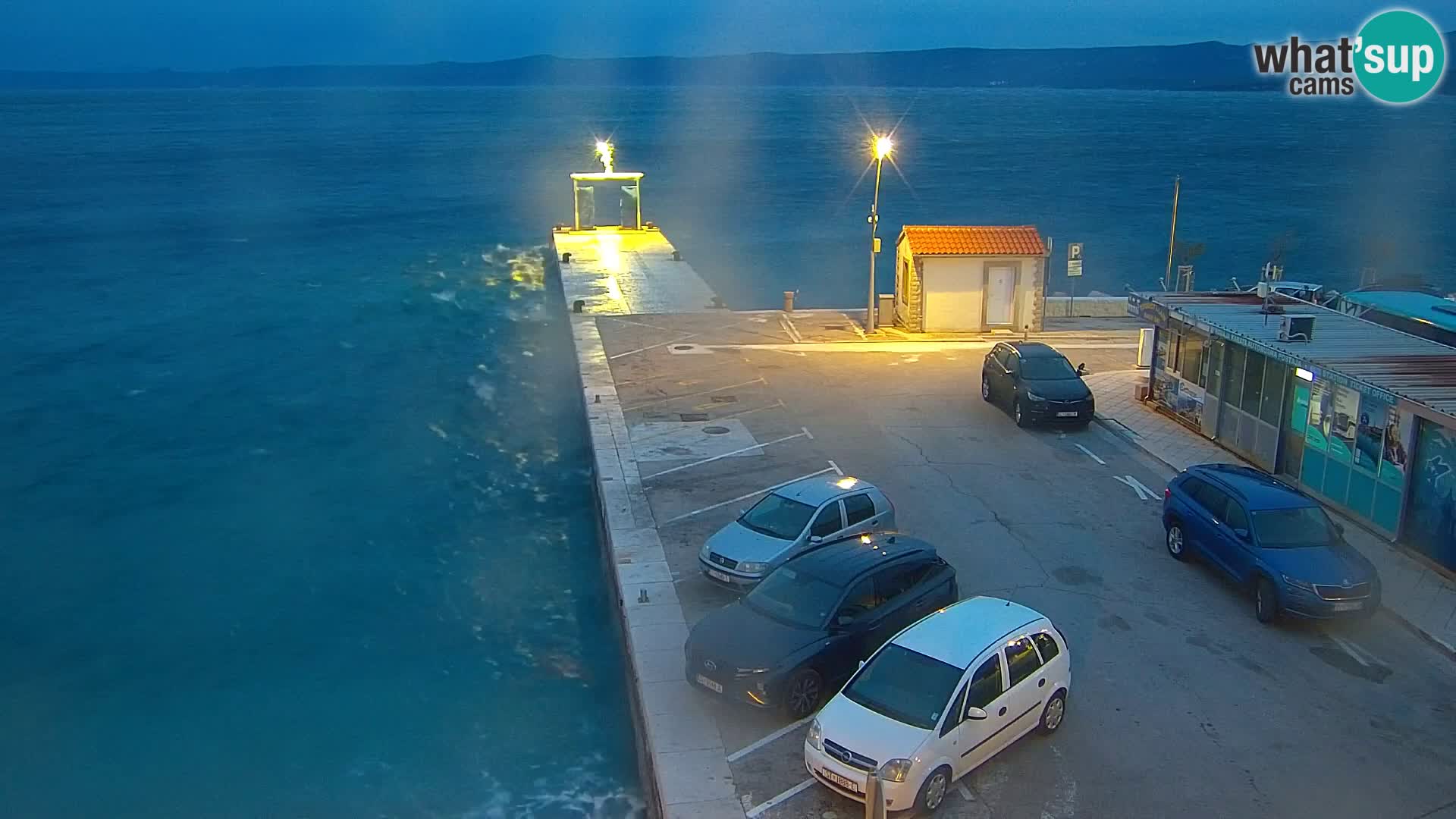 Webcam Bol Centre-Ville & Marina – Vue en direct depuis Bol, île de Brač