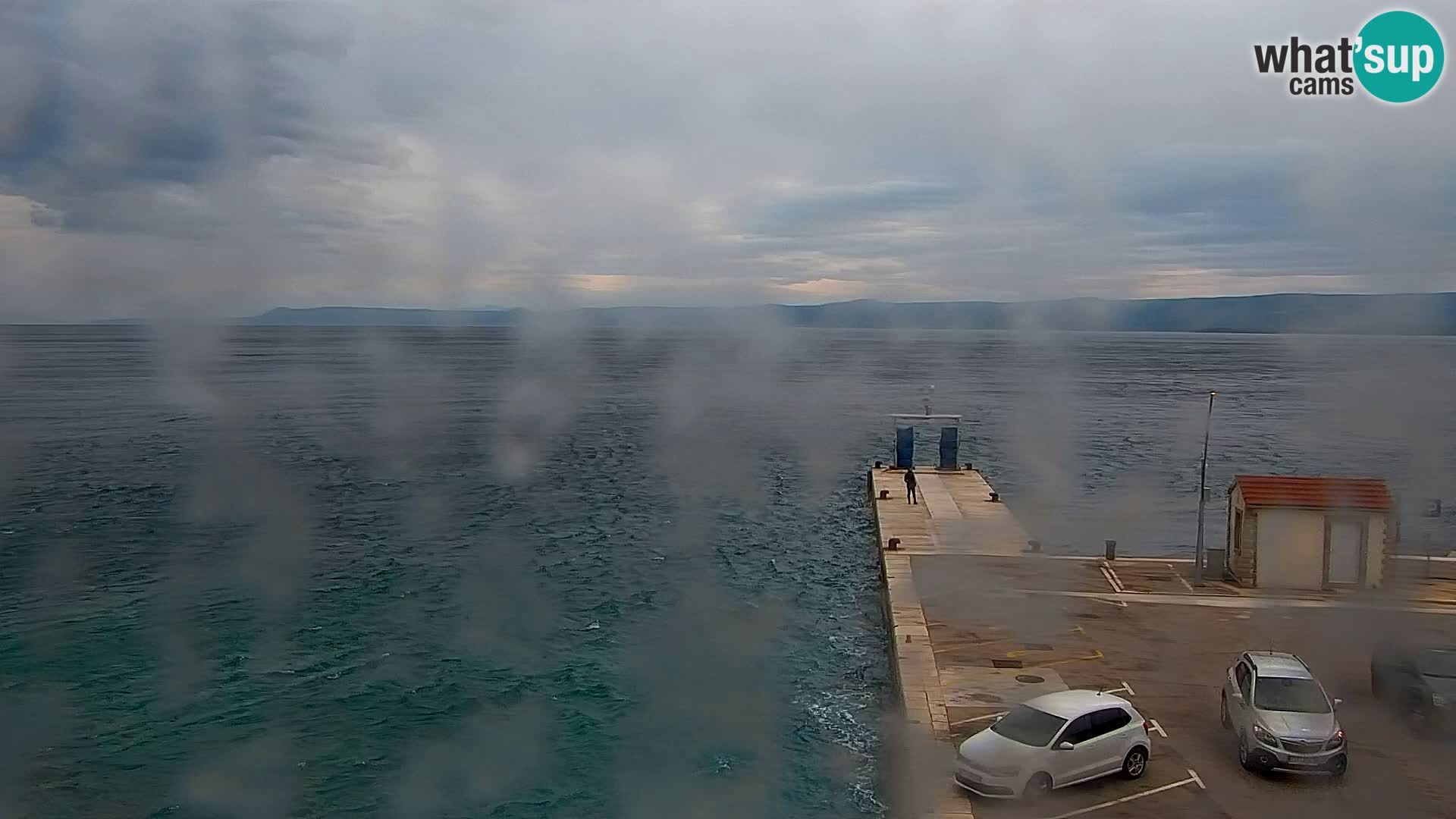 Webcam Bol Centro e Marina – Vista live dal porto di Bol