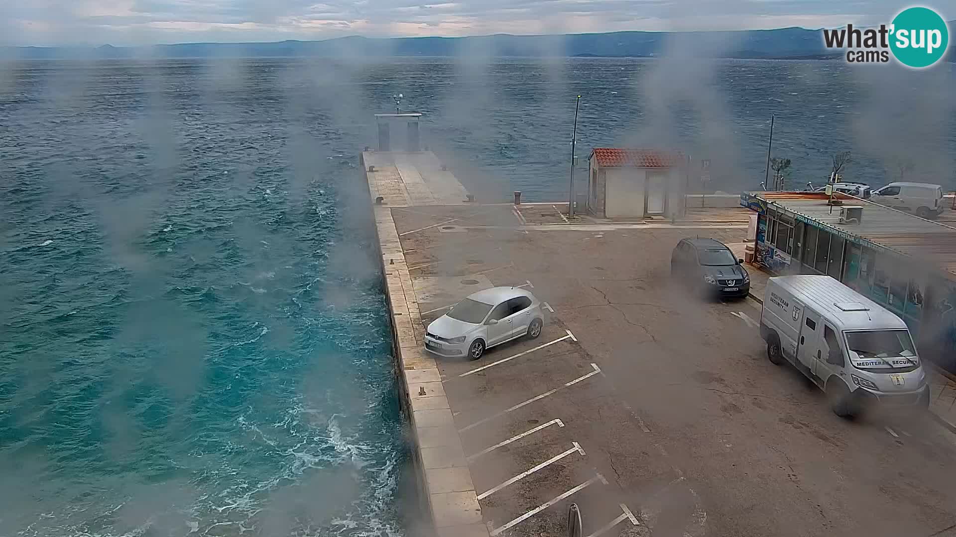 Webcam Bol Centre-Ville & Marina – Vue en direct depuis Bol, île de Brač