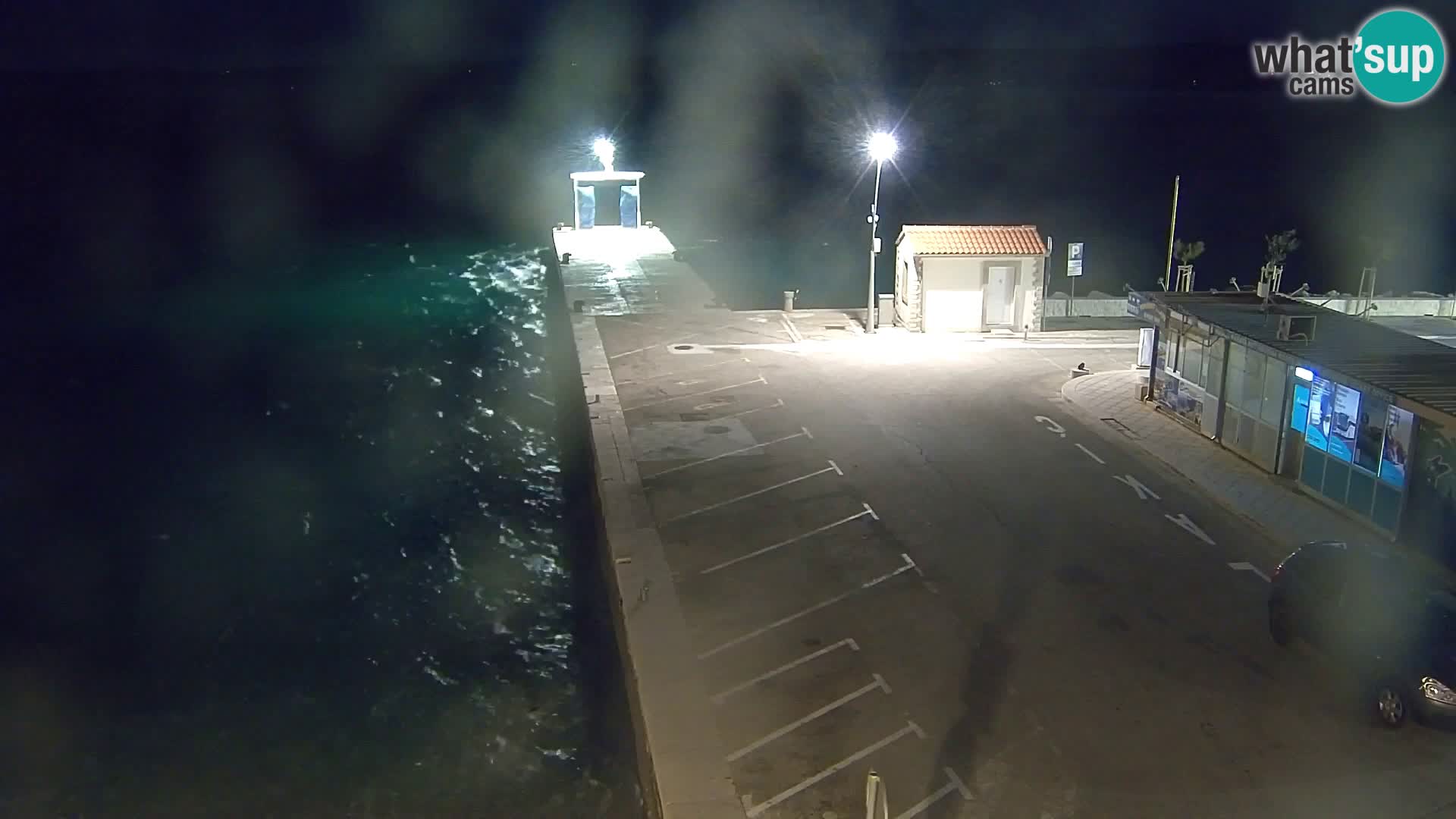 Webcam Bol Centre-Ville & Marina – Vue en direct depuis Bol, île de Brač