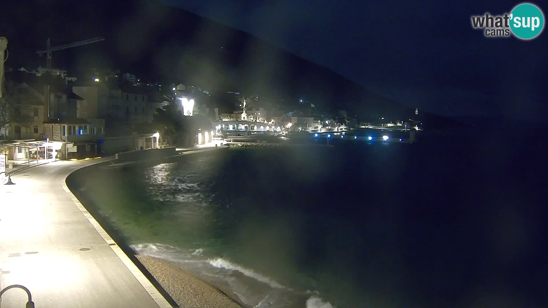 Webcam Bol Hafen & Ortszentrum – Liveblick aus Bol auf der Insel Brač