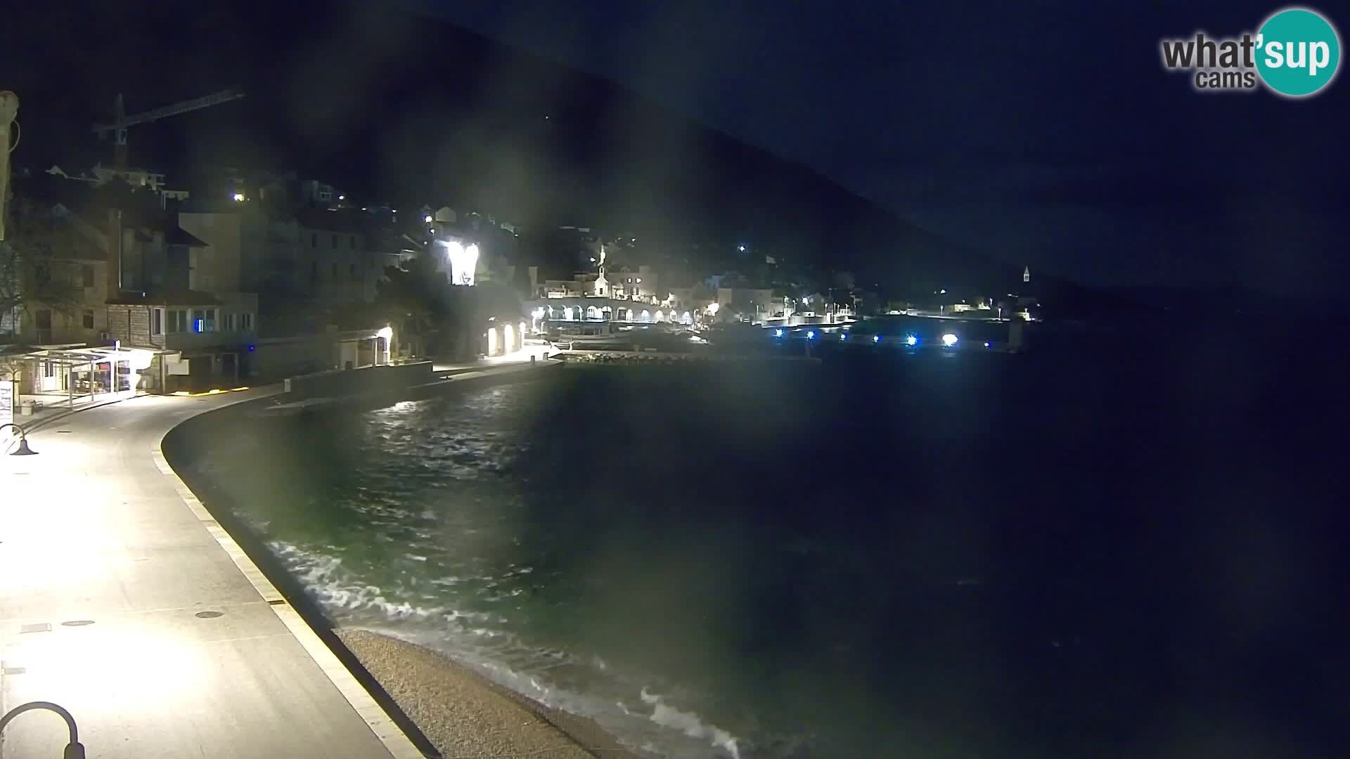 Webcam Bol centre-ville & marina – Vue en direct depuis Bol, île de Brač