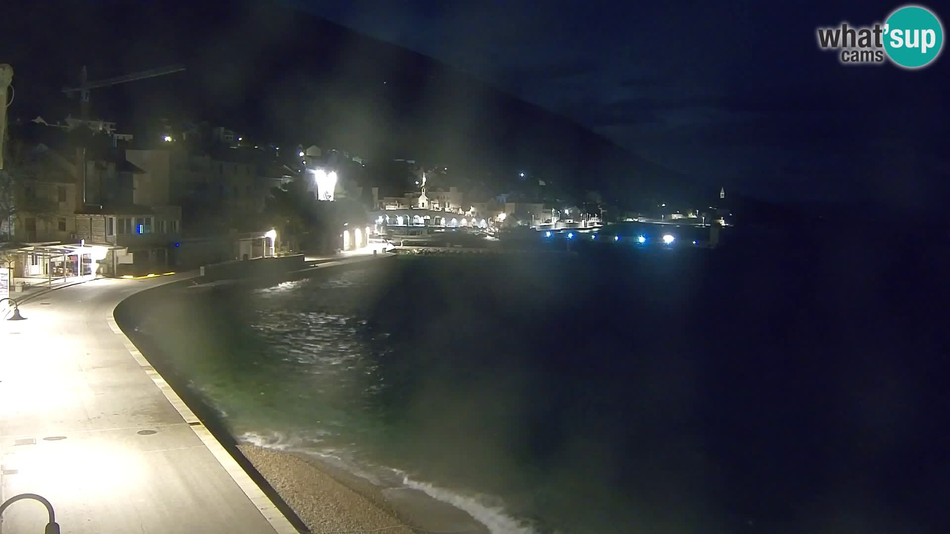 Webcam Bol centre-ville & marina – Vue en direct depuis Bol, île de Brač