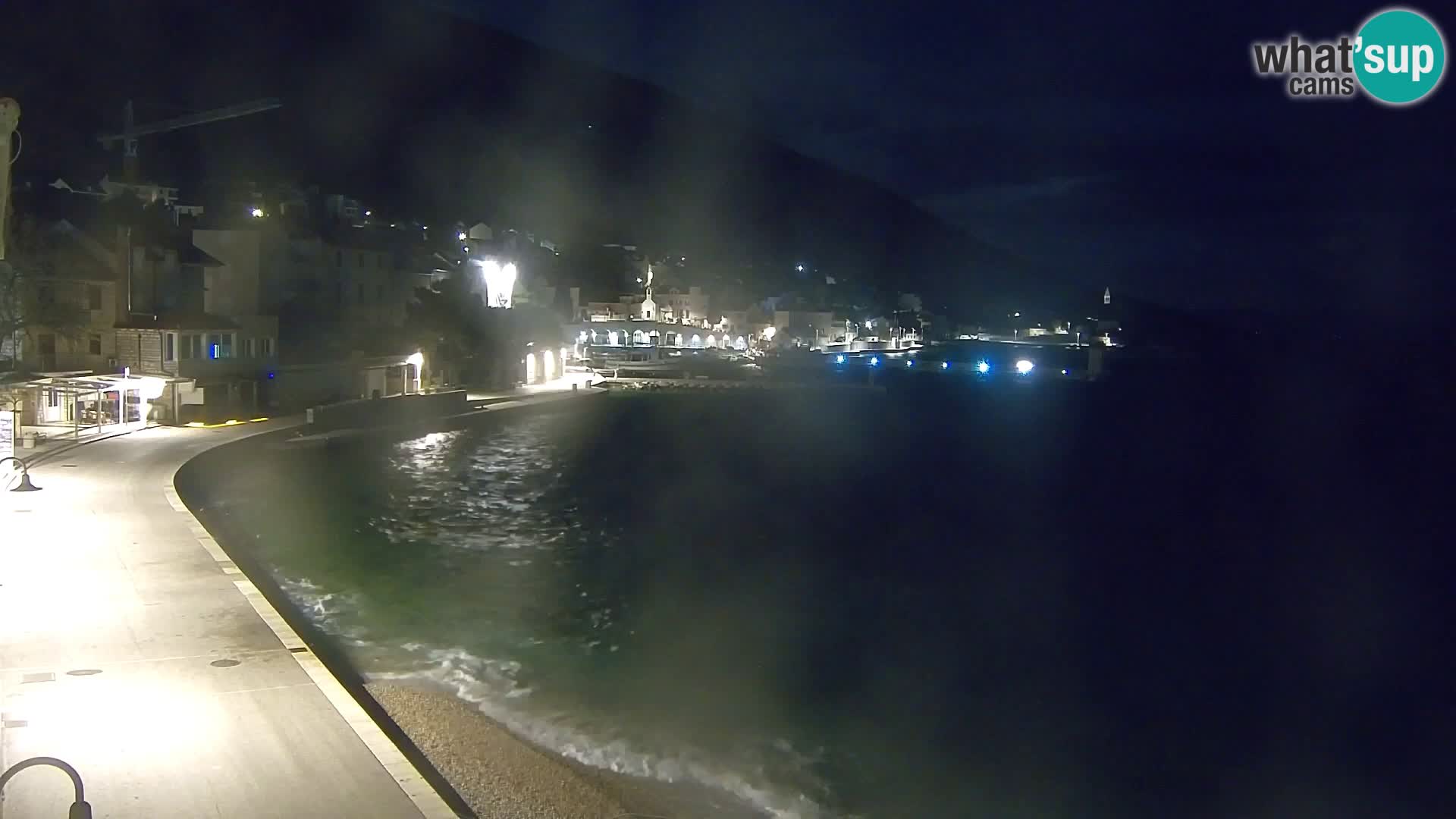 Webcam Bol centre-ville & marina – Vue en direct depuis Bol, île de Brač