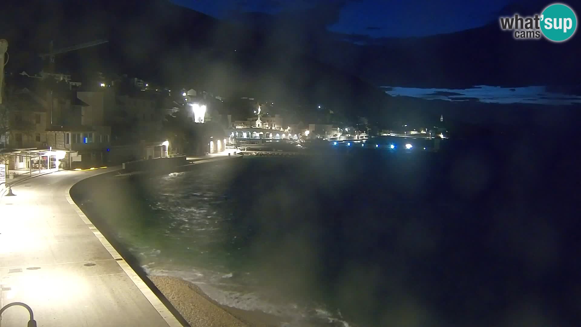 Webcam Bol centre-ville & marina – Vue en direct depuis Bol, île de Brač