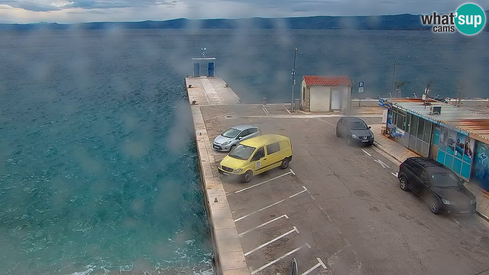 Webcam Bol Centre-Ville & Marina – Vue en direct depuis Bol, île de Brač