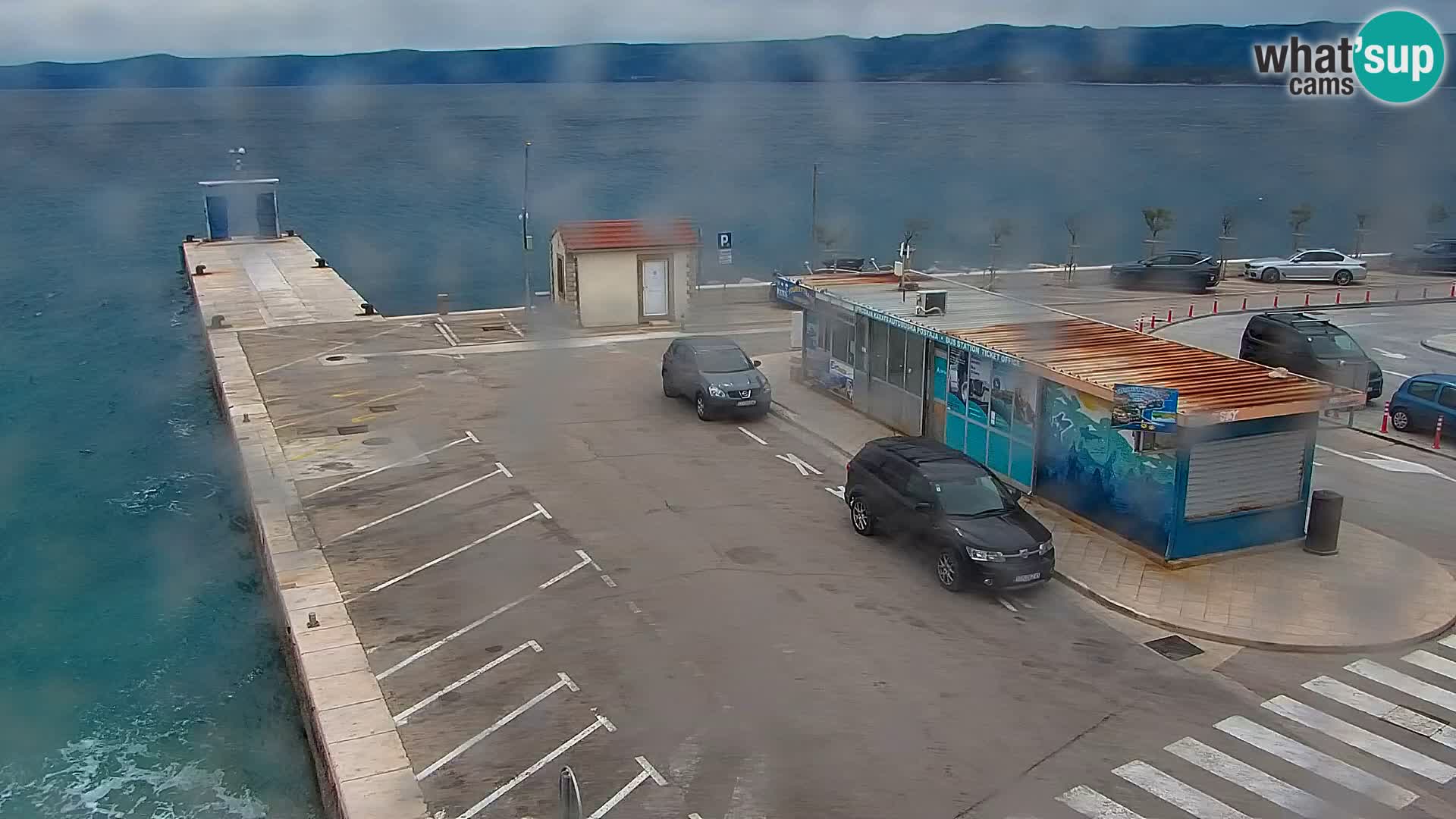 Webcam Bol Centre-Ville & Marina – Vue en direct depuis Bol, île de Brač