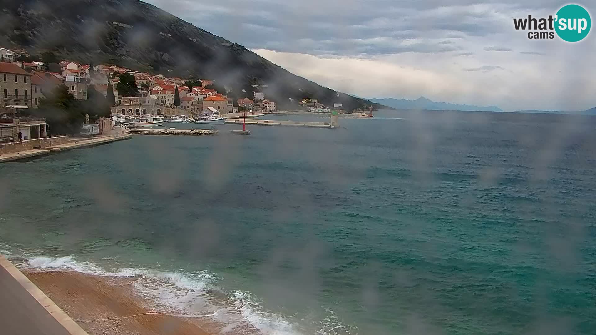 Webcam Bol Centre-Ville & Marina – Vue en direct depuis Bol, île de Brač