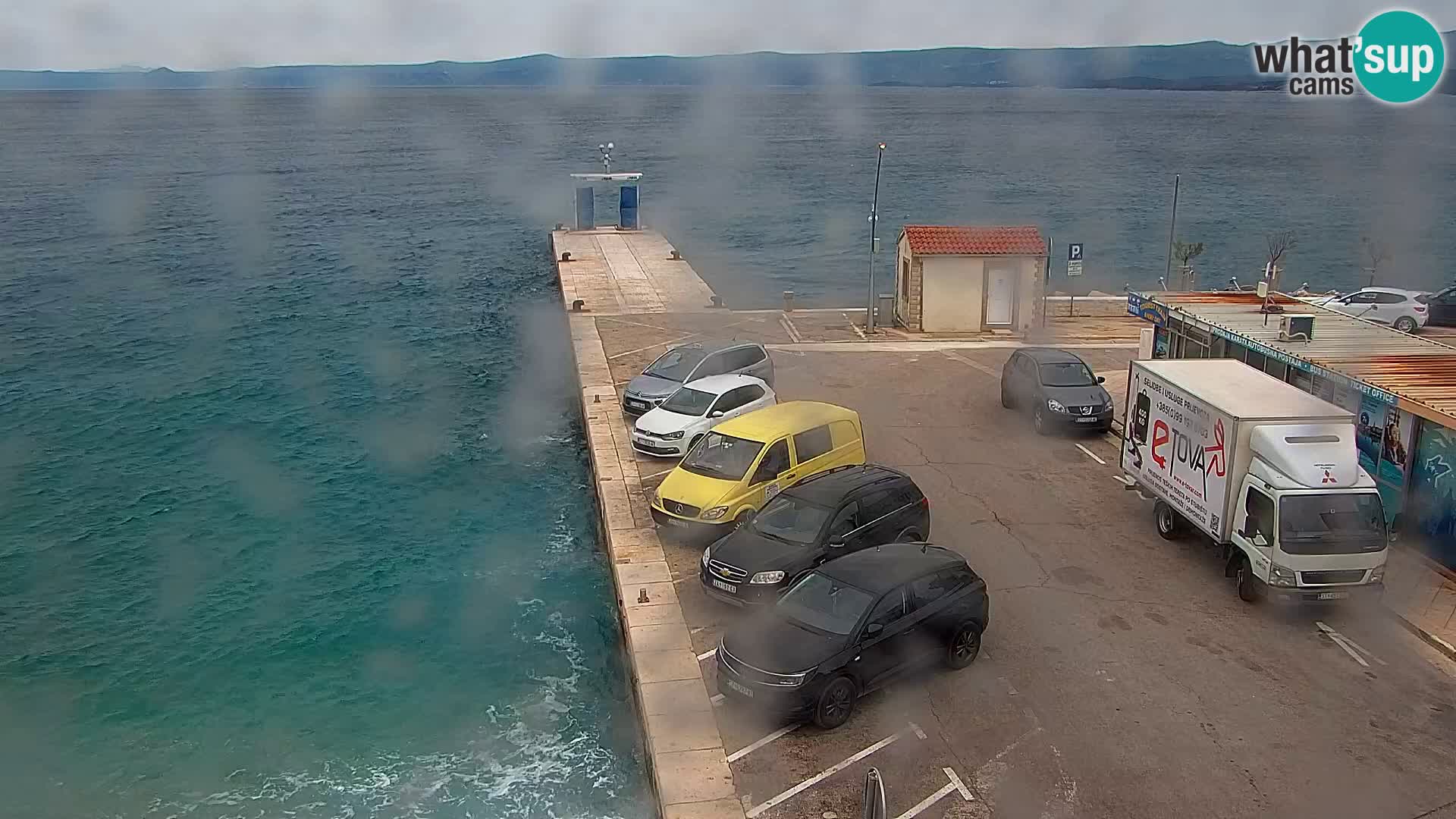 Webcam Bol Hafen & Ortszentrum – Liveblick aus Bol auf der Insel Brač