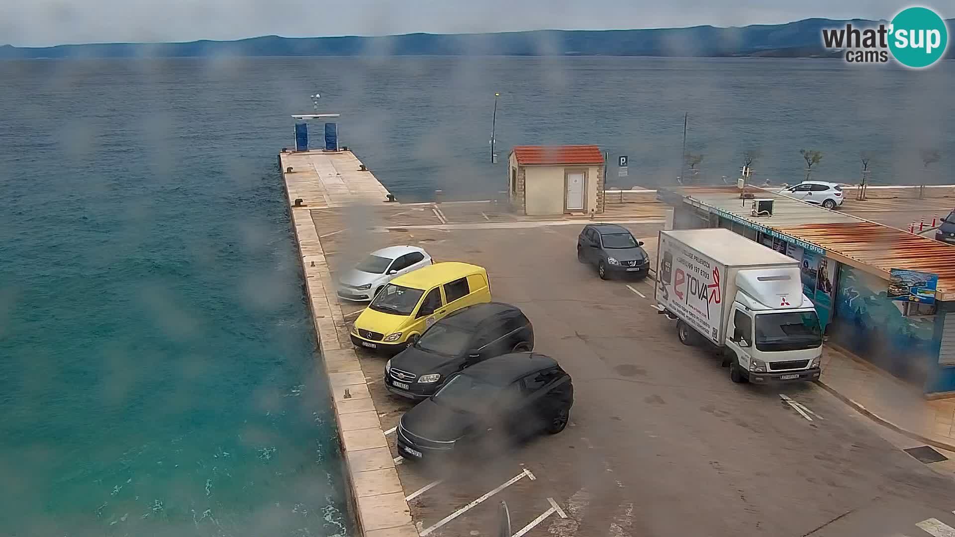 Webcam Bol Centre-Ville & Marina – Vue en direct depuis Bol, île de Brač