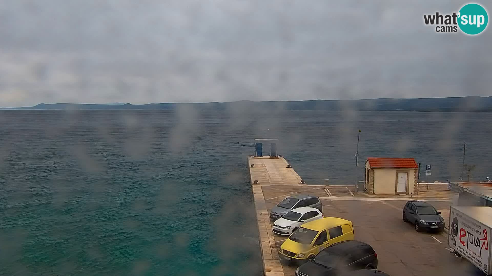 Webcam Bol centre-ville & marina – Vue en direct depuis Bol, île de Brač