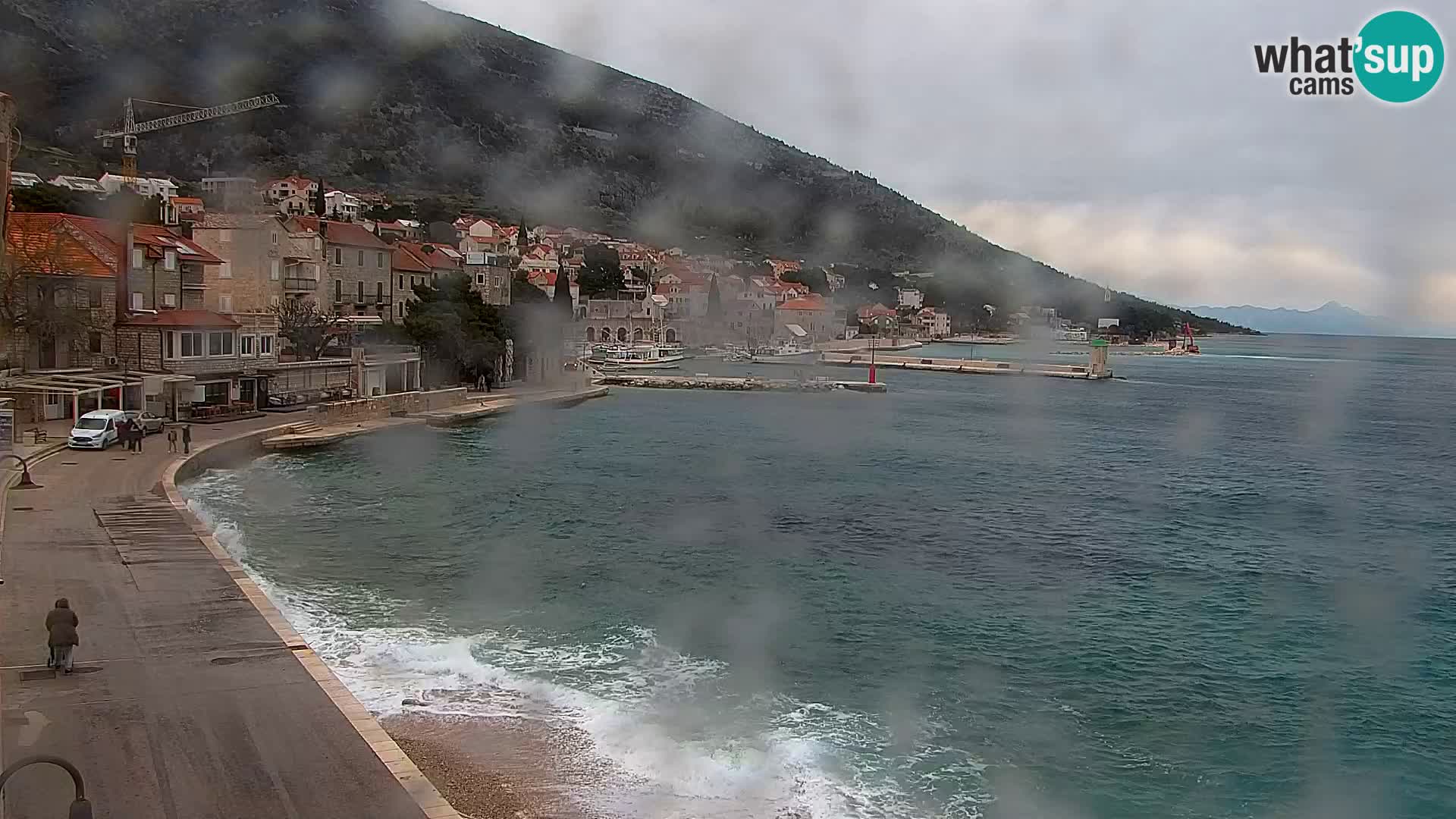 Webcam Bol Town Center & Marina – Live View from Bol, Brač