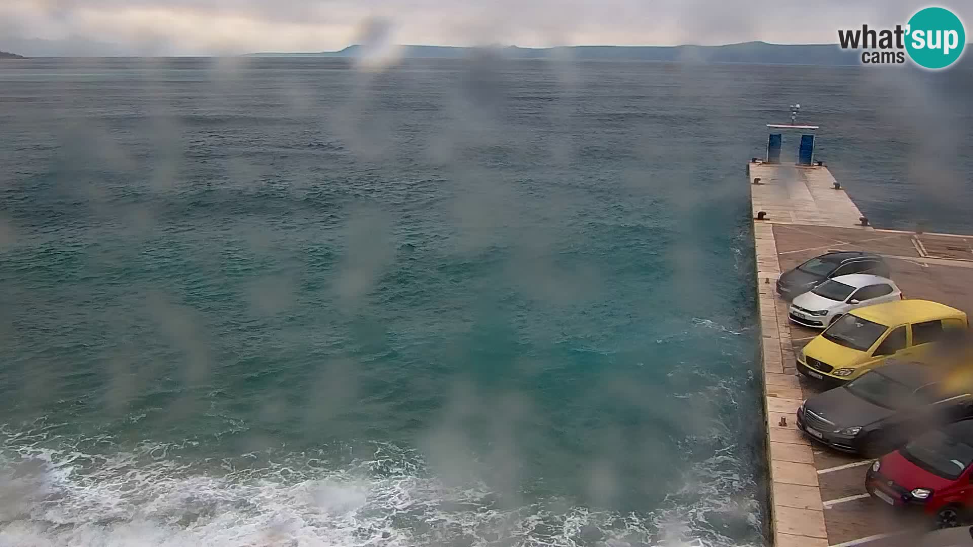 Webcam Bol centre-ville & marina – Vue en direct depuis Bol, île de Brač