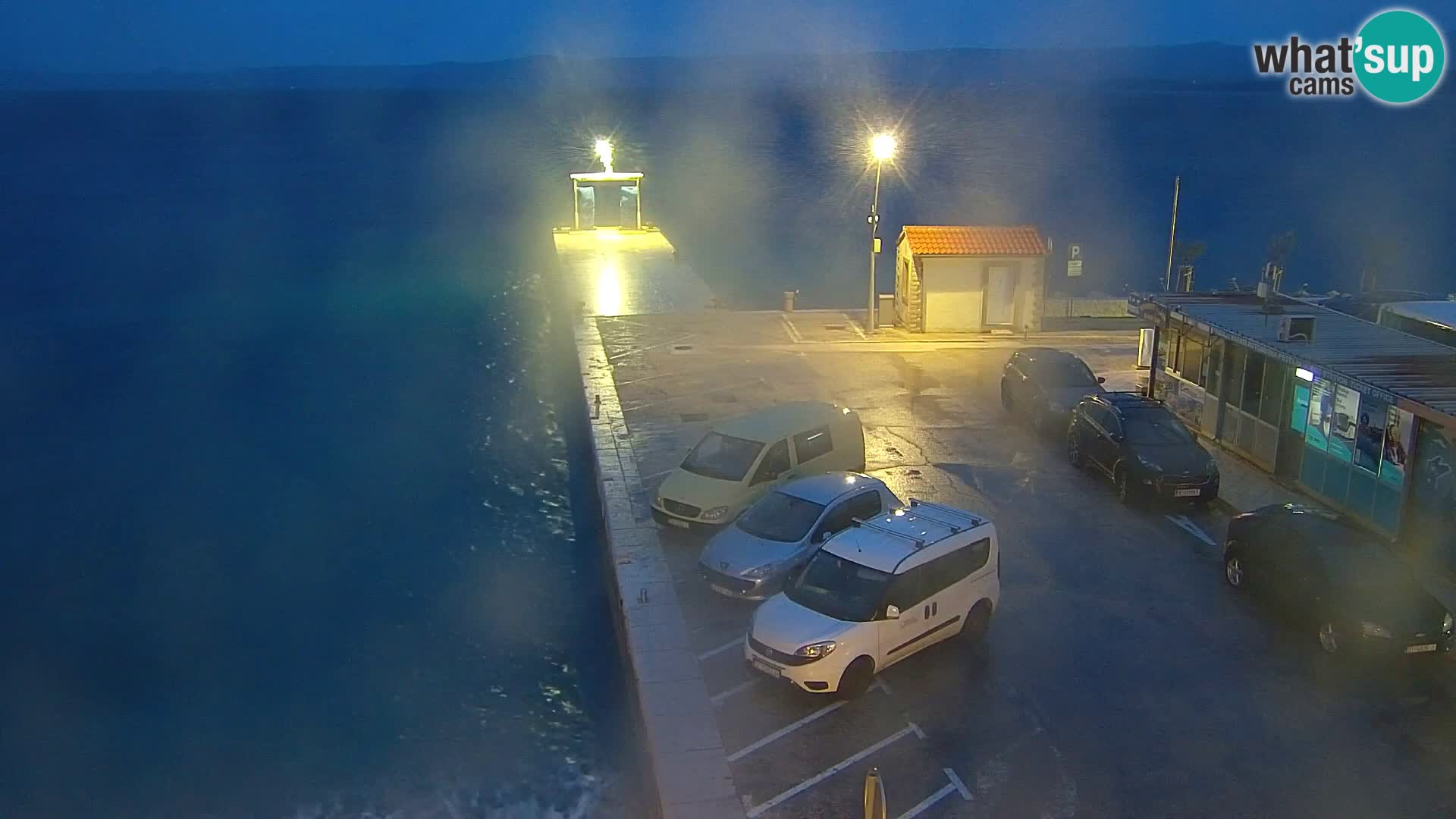 Webcam Bol centre-ville & marina – Vue en direct depuis Bol, île de Brač