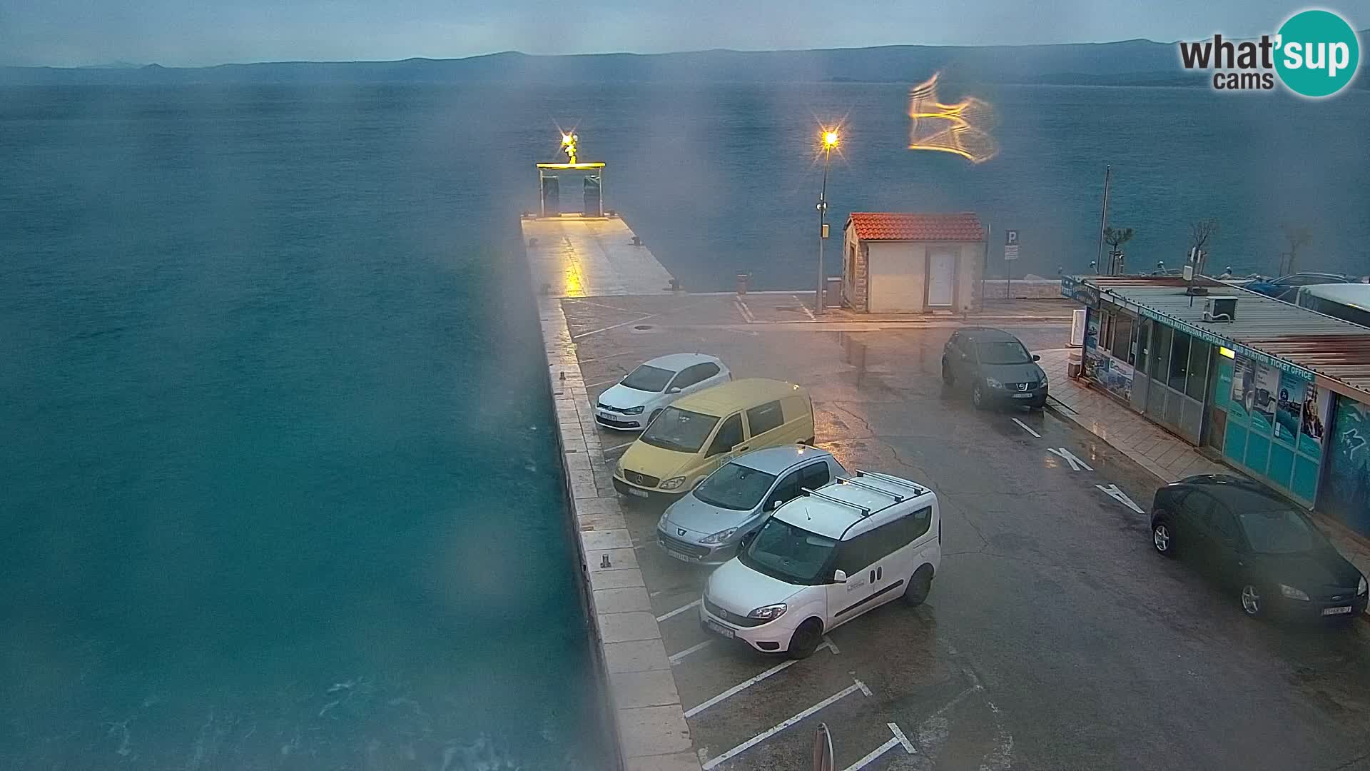 Webcam Bol Centre-Ville & Marina – Vue en direct depuis Bol, île de Brač