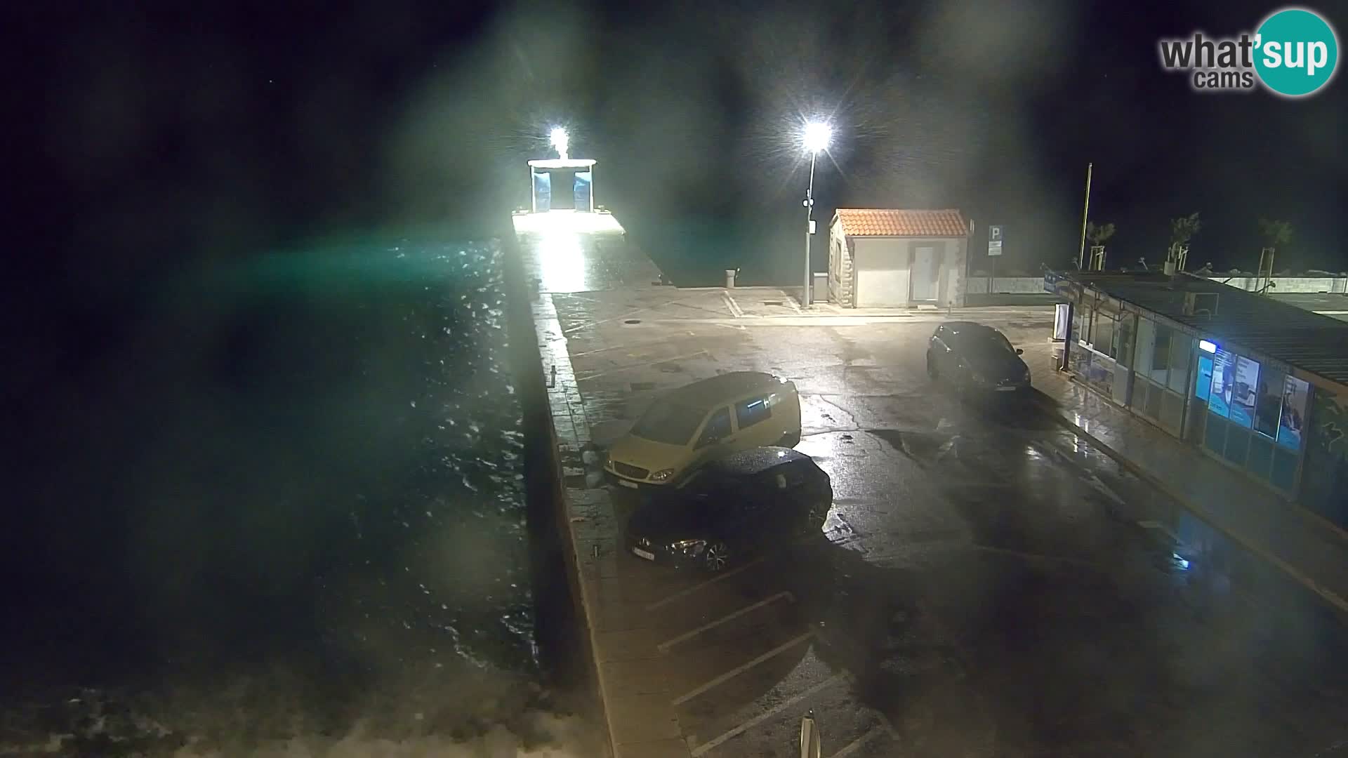 Spletna kamera Bol – Center mesta in marina v živo