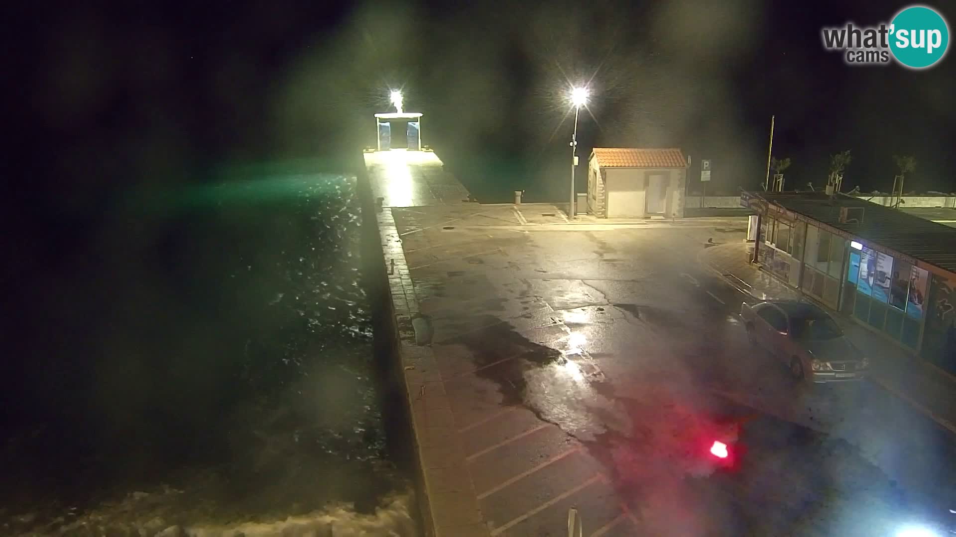 Webcam Bol Centro e Marina – Vista live dal porto di Bol