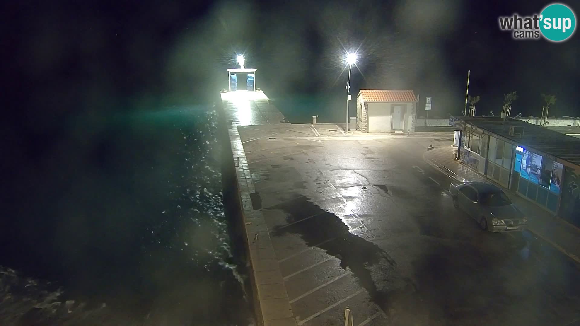 Webcam Bol Centro e Marina – Vista live dal porto di Bol