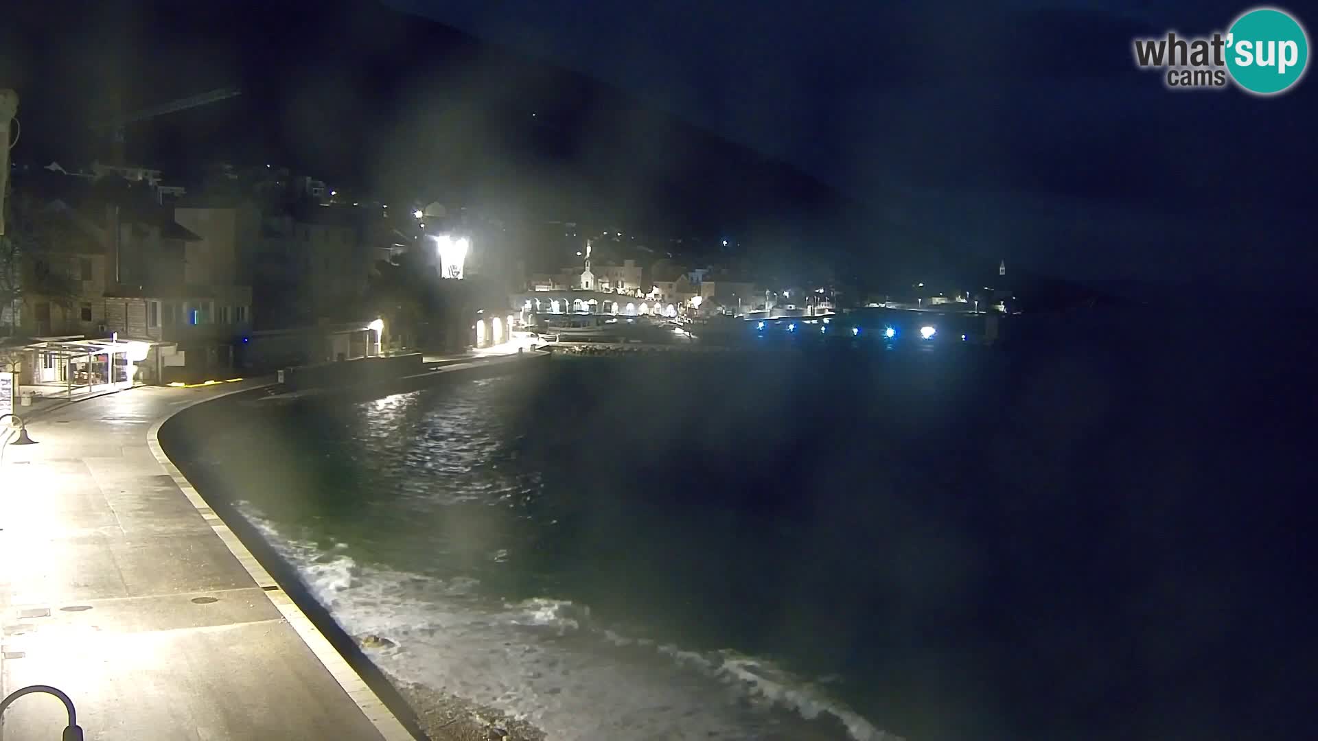 Webcam Bol centre-ville & marina – Vue en direct depuis Bol, île de Brač