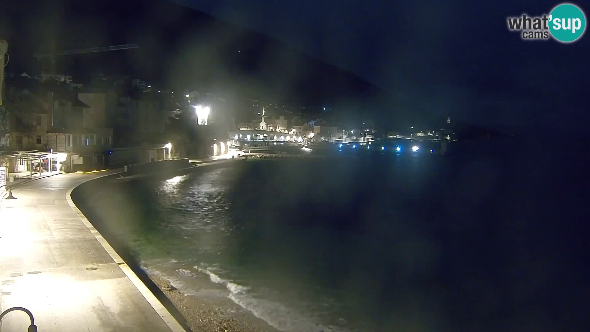 Webcam Bol Centre-Ville & Marina – Vue en direct depuis Bol, île de Brač