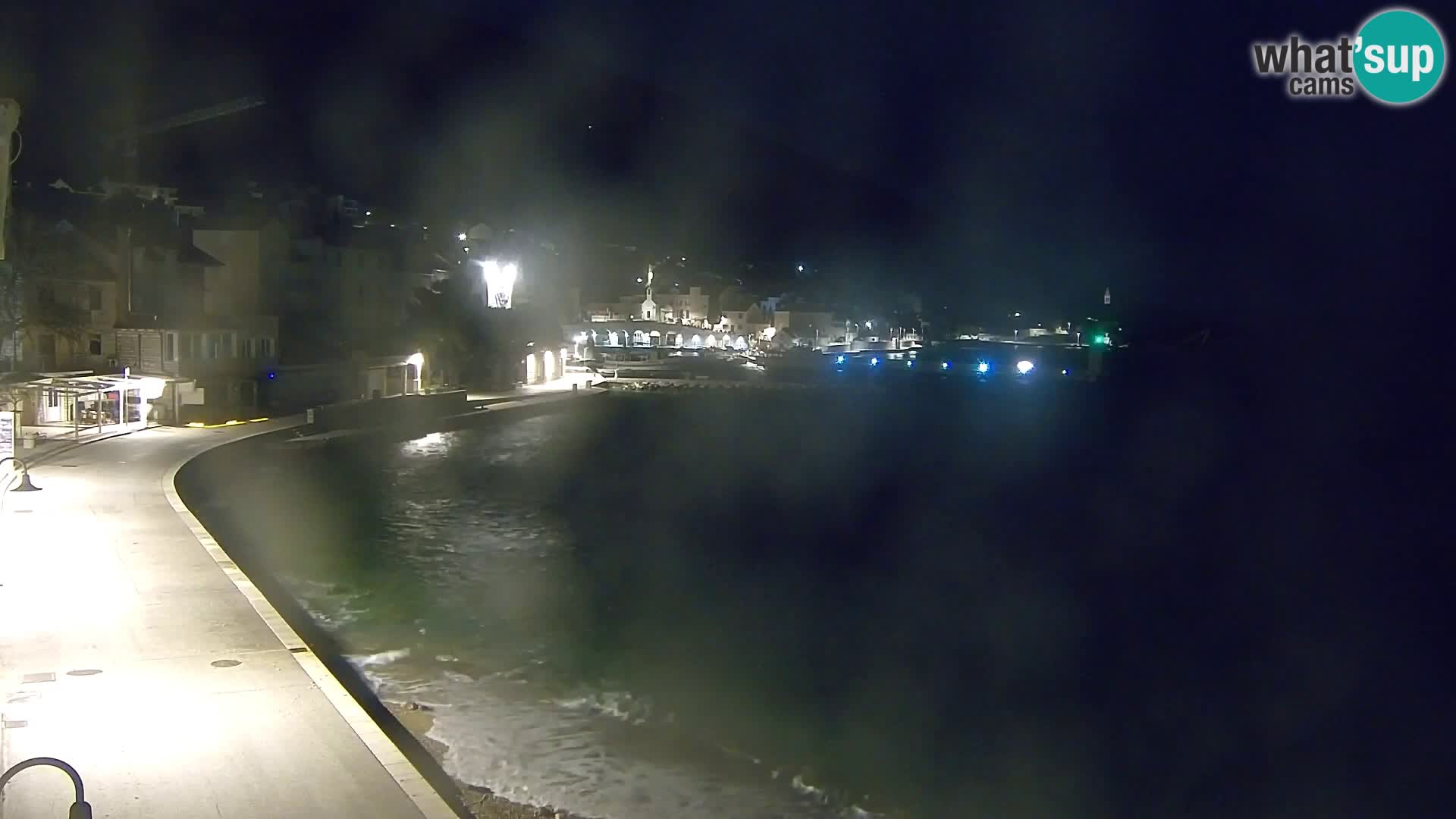 Webcam Bol Centre-Ville & Marina – Vue en direct depuis Bol, île de Brač