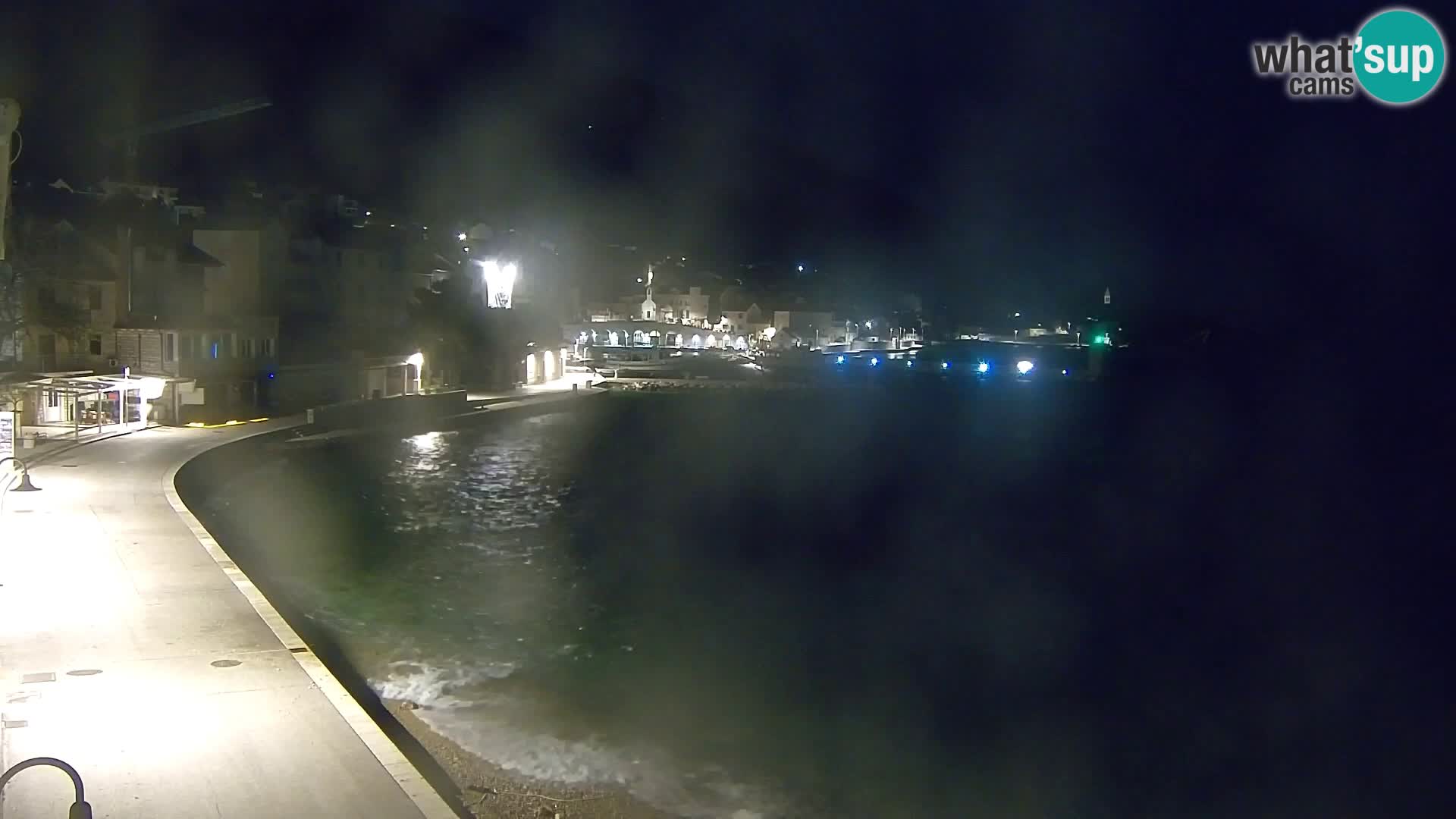 Webcam Bol centre-ville & marina – Vue en direct depuis Bol, île de Brač