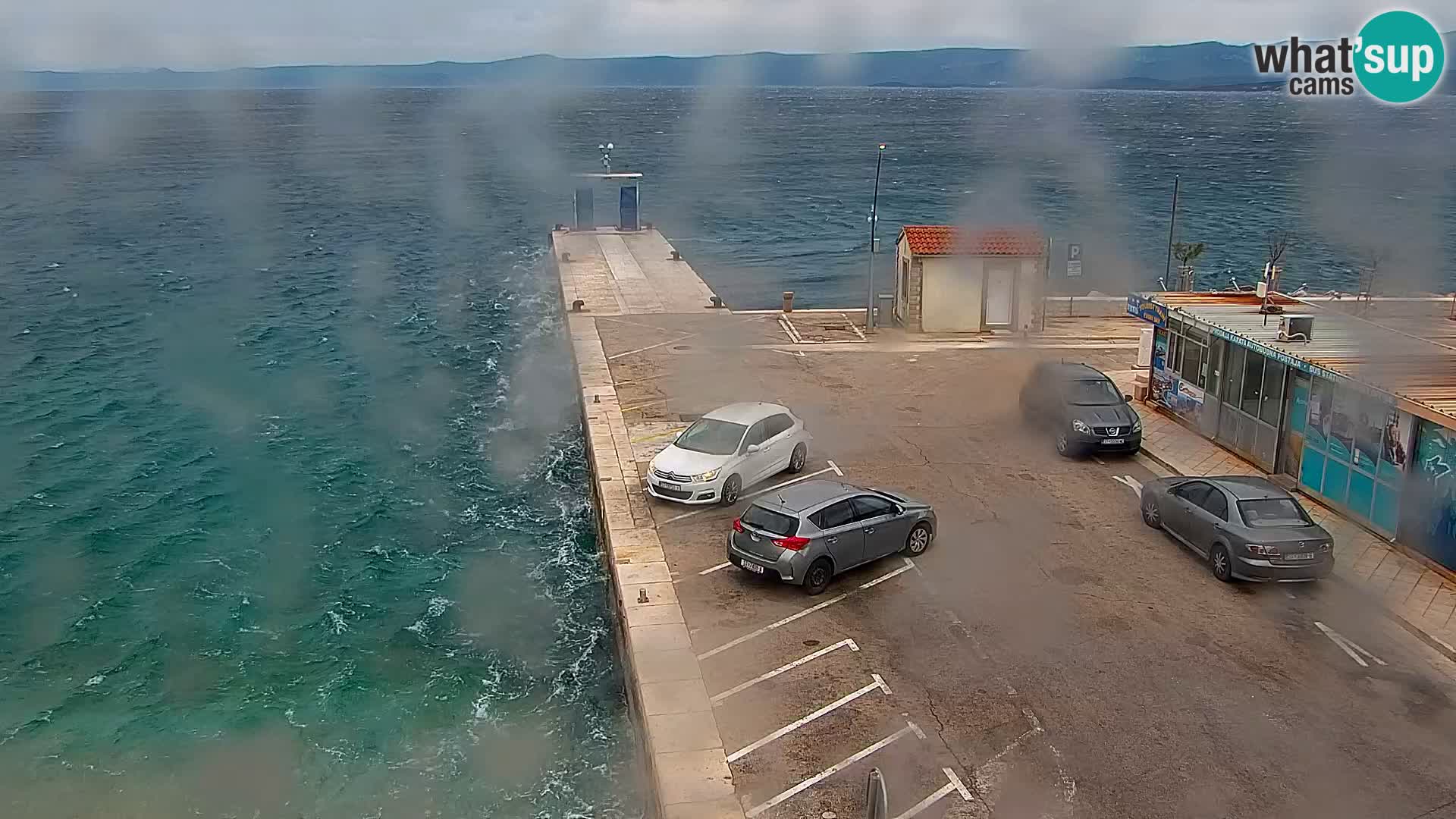 Webcam Bol Centre-Ville & Marina – Vue en direct depuis Bol, île de Brač