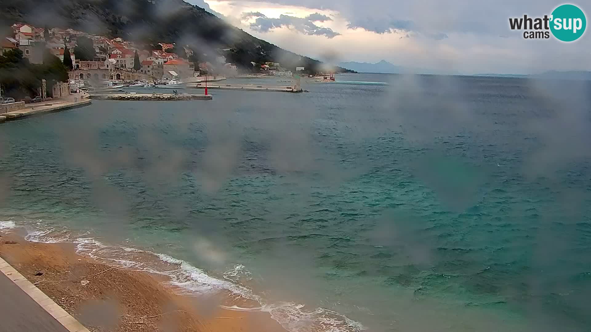 Webcam Bol centre-ville & marina – Vue en direct depuis Bol, île de Brač