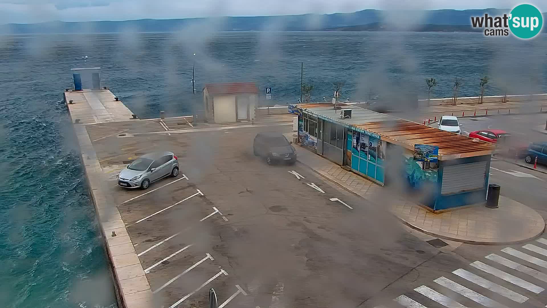 Webcam Bol Centre-Ville & Marina – Vue en direct depuis Bol, île de Brač