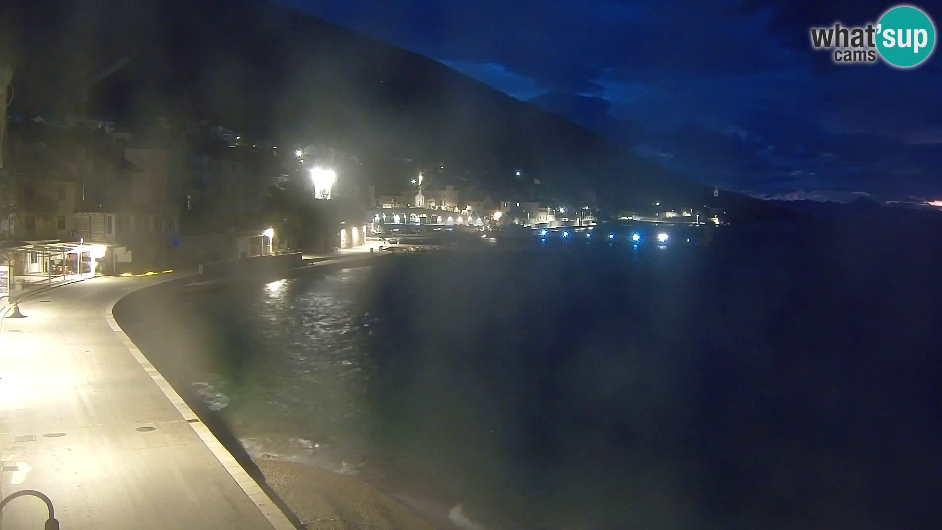 Webcam Bol centre-ville & marina – Vue en direct depuis Bol, île de Brač