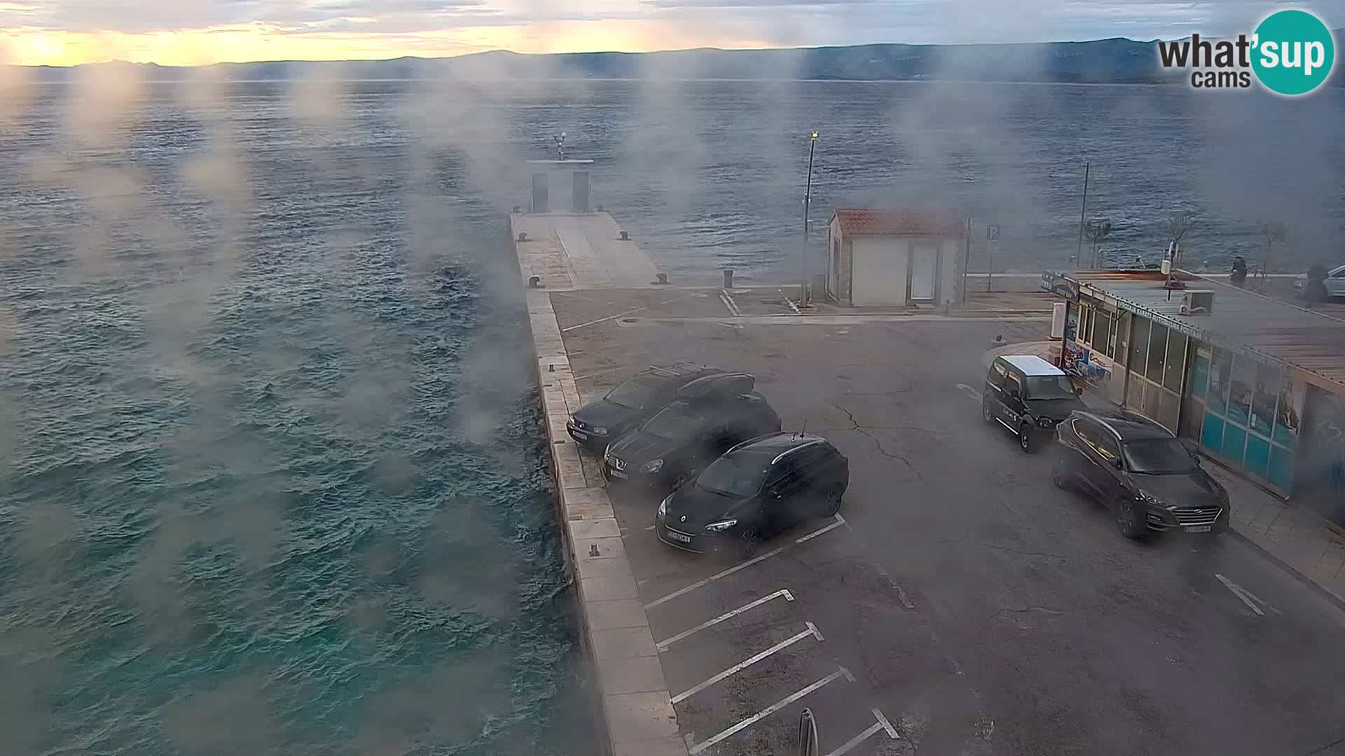 Webcam Bol Centre-Ville & Marina – Vue en direct depuis Bol, île de Brač