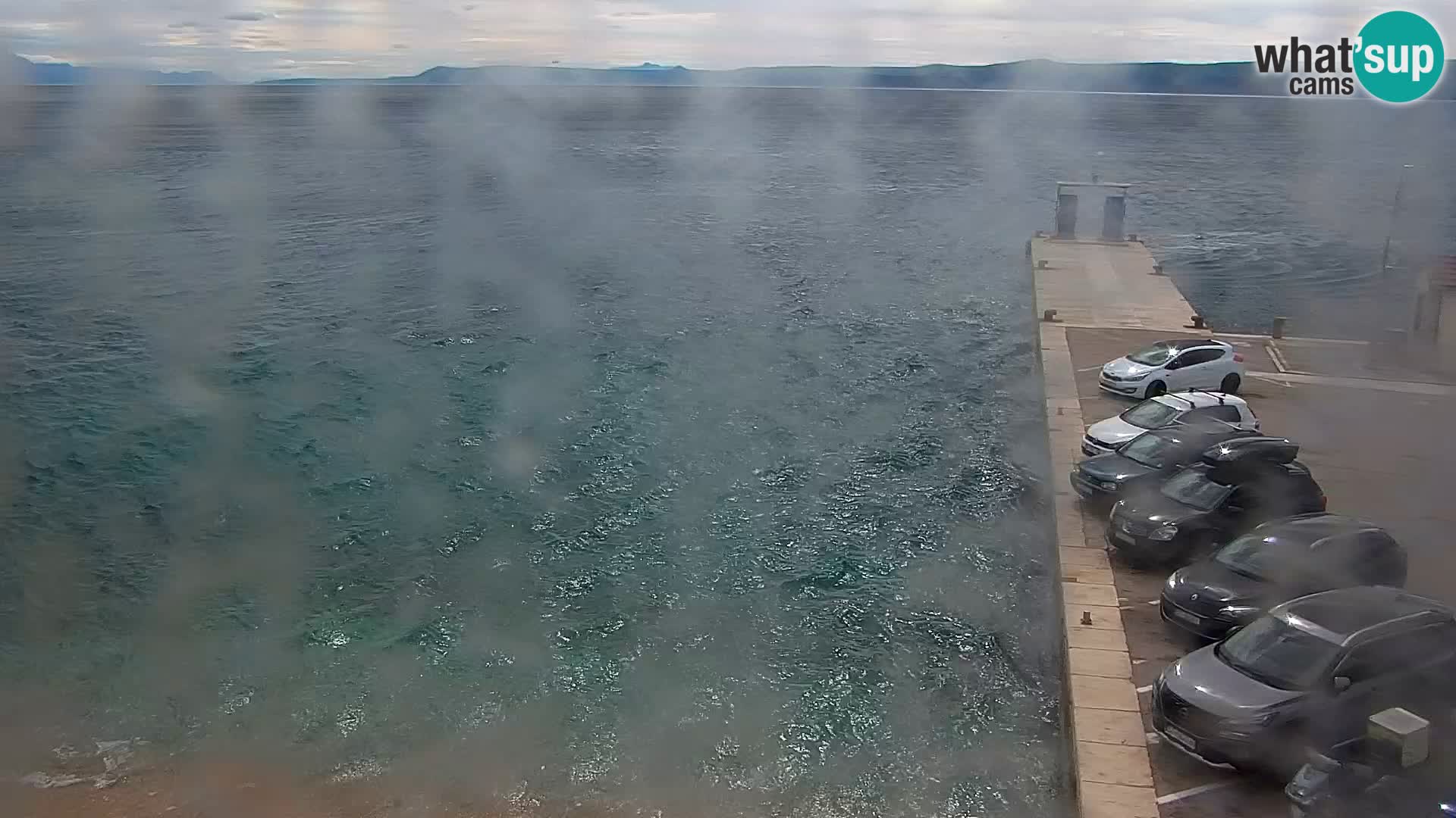 Webcam Bol Centro e Marina – Vista live dal porto di Bol