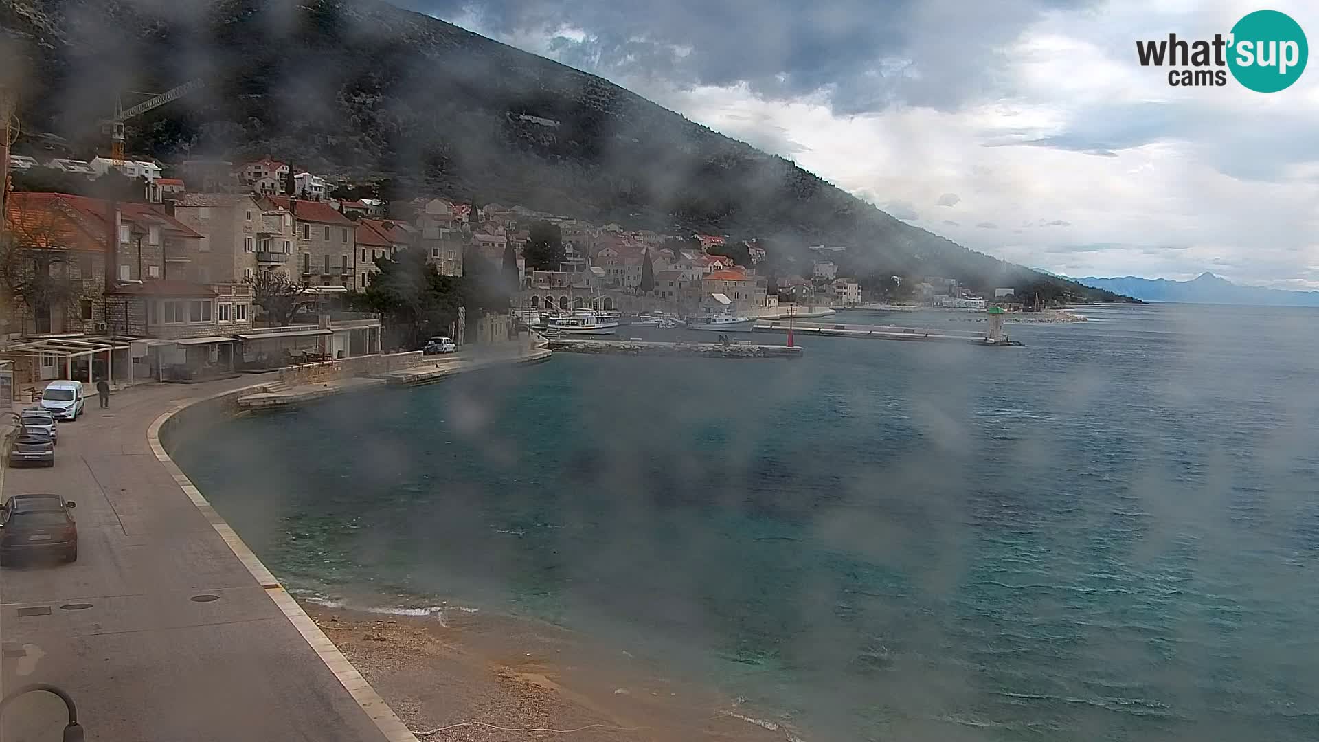 Webcam Bol Hafen & Ortszentrum – Liveblick aus Bol auf der Insel Brač