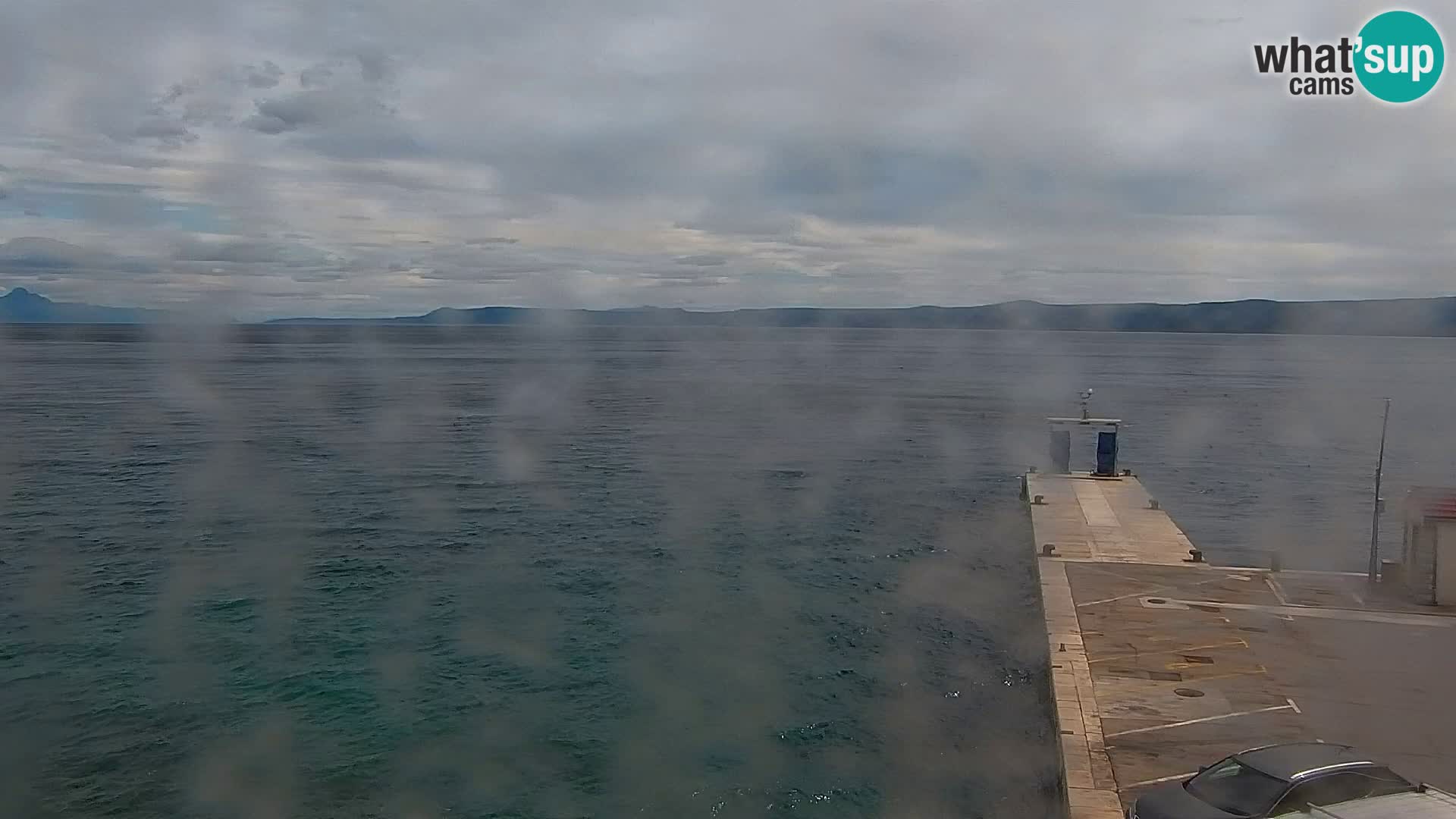 Webcam Bol Centro e Marina – Vista live dal porto di Bol