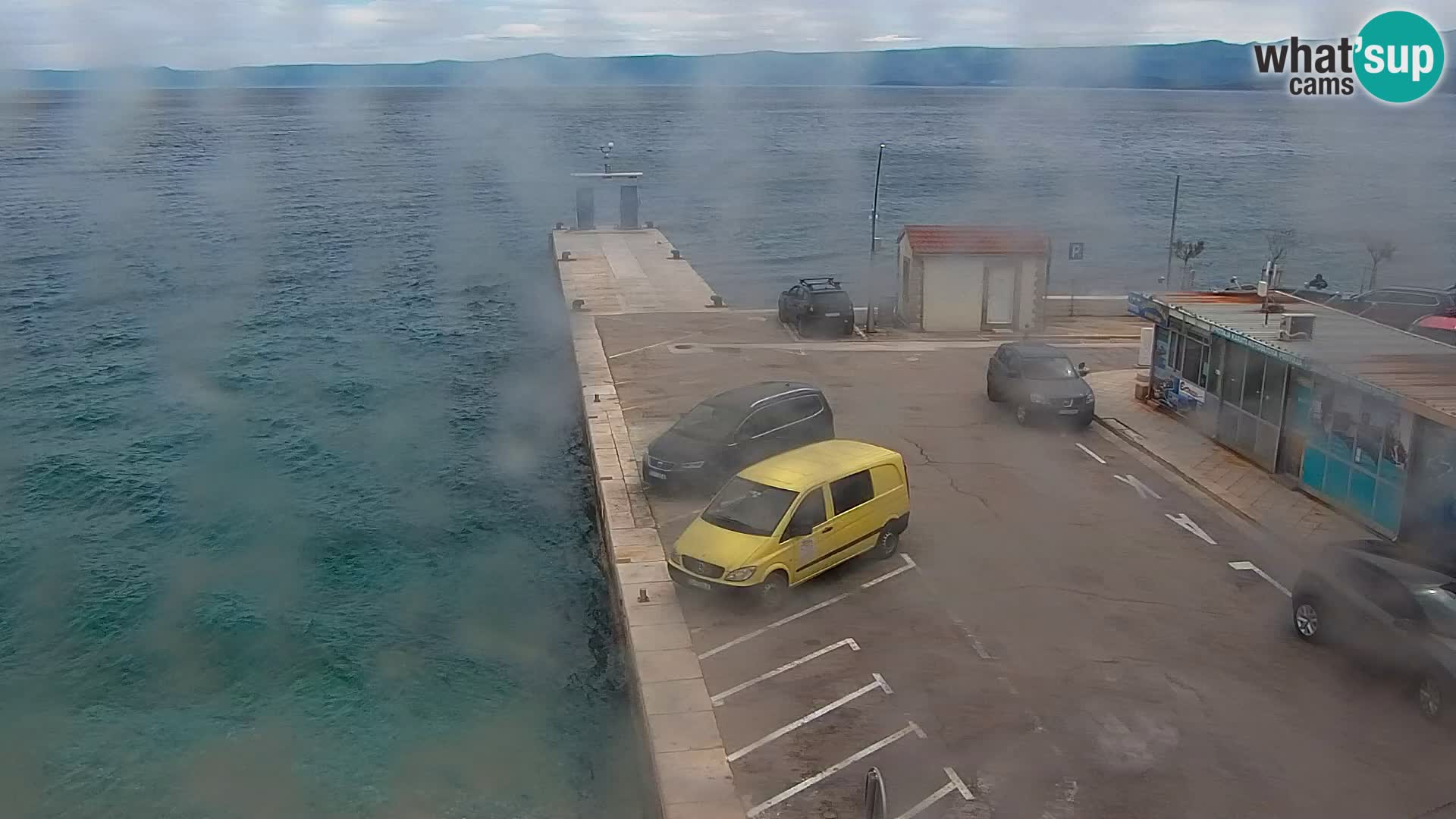 Webcam Bol centre-ville & marina – Vue en direct depuis Bol, île de Brač