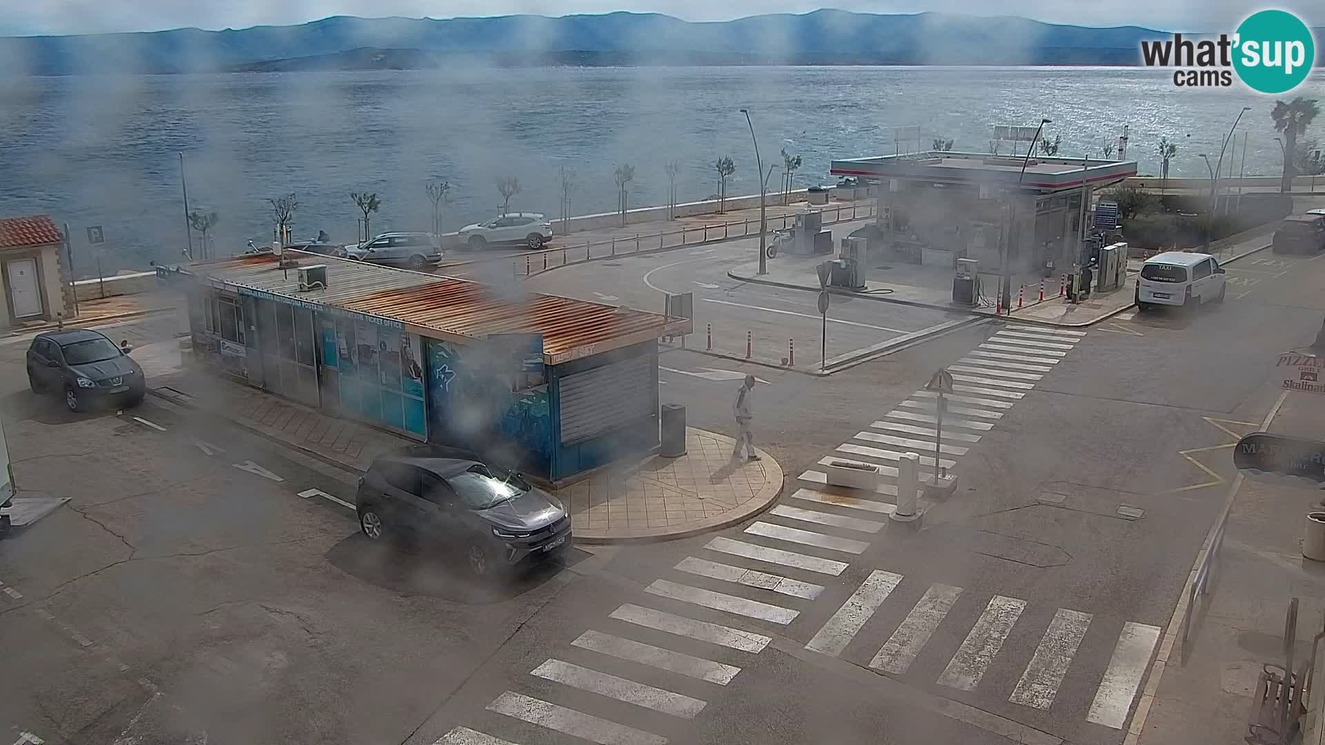 Webcam Bol Centro e Marina – Vista live dal porto di Bol