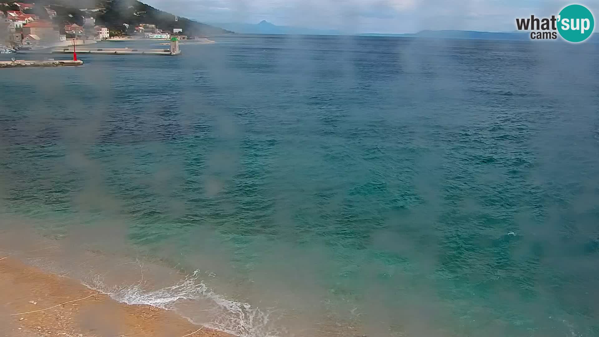 Webcam Bol Centro e Marina – Vista live dal porto di Bol