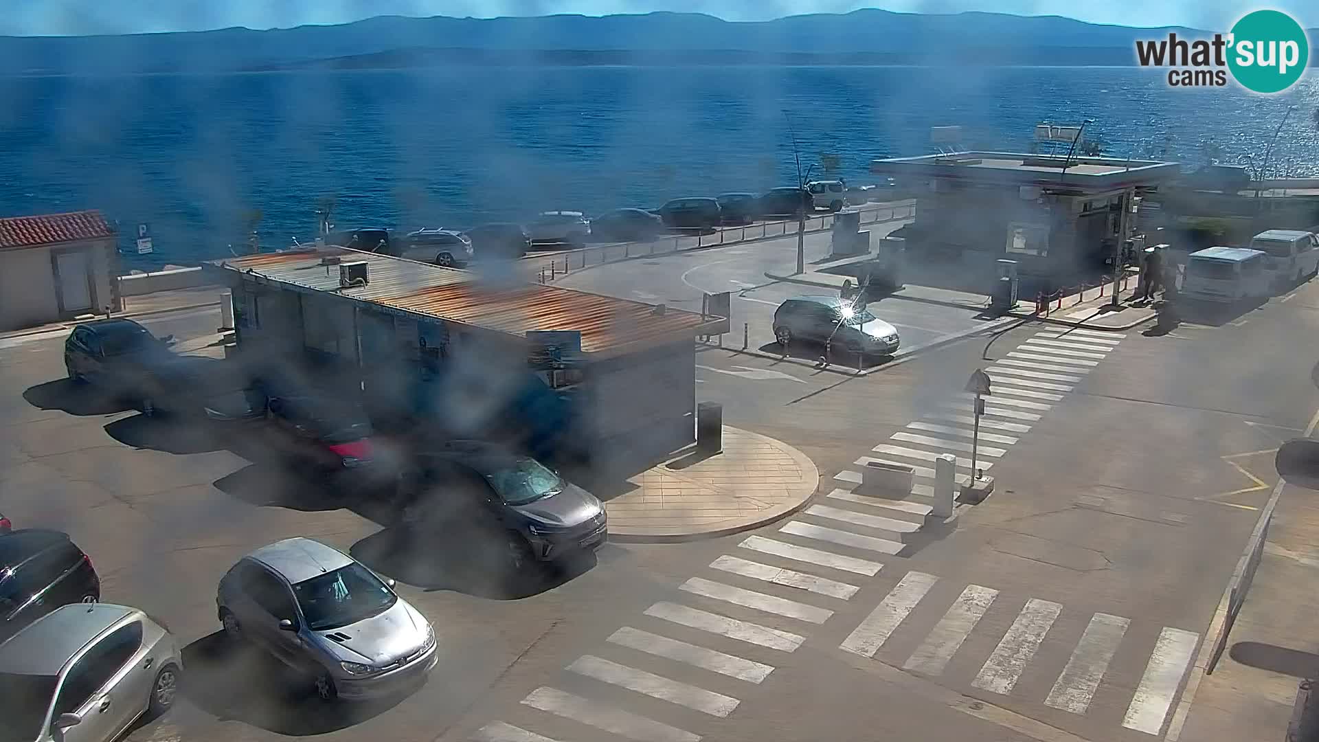 Webcam Bol Centro e Marina – Vista live dal porto di Bol