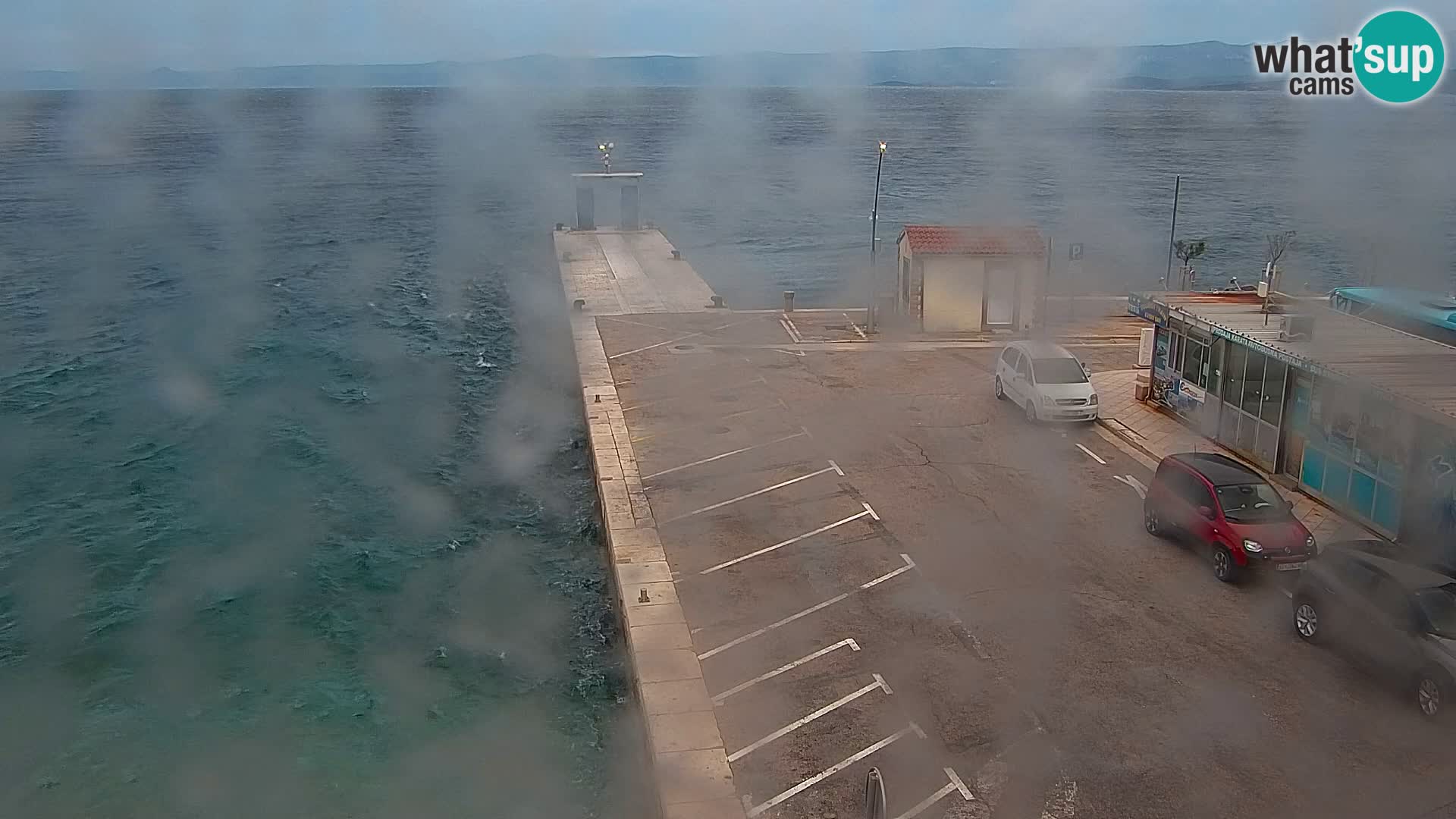 Webcam Bol Centre-Ville & Marina – Vue en direct depuis Bol, île de Brač