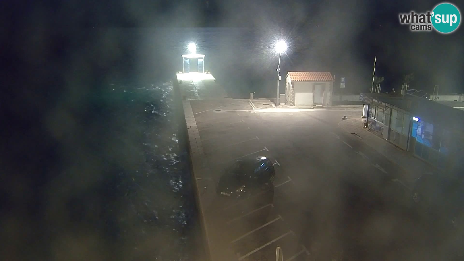 Webcam Bol Centro e Marina – Vista live dal porto di Bol