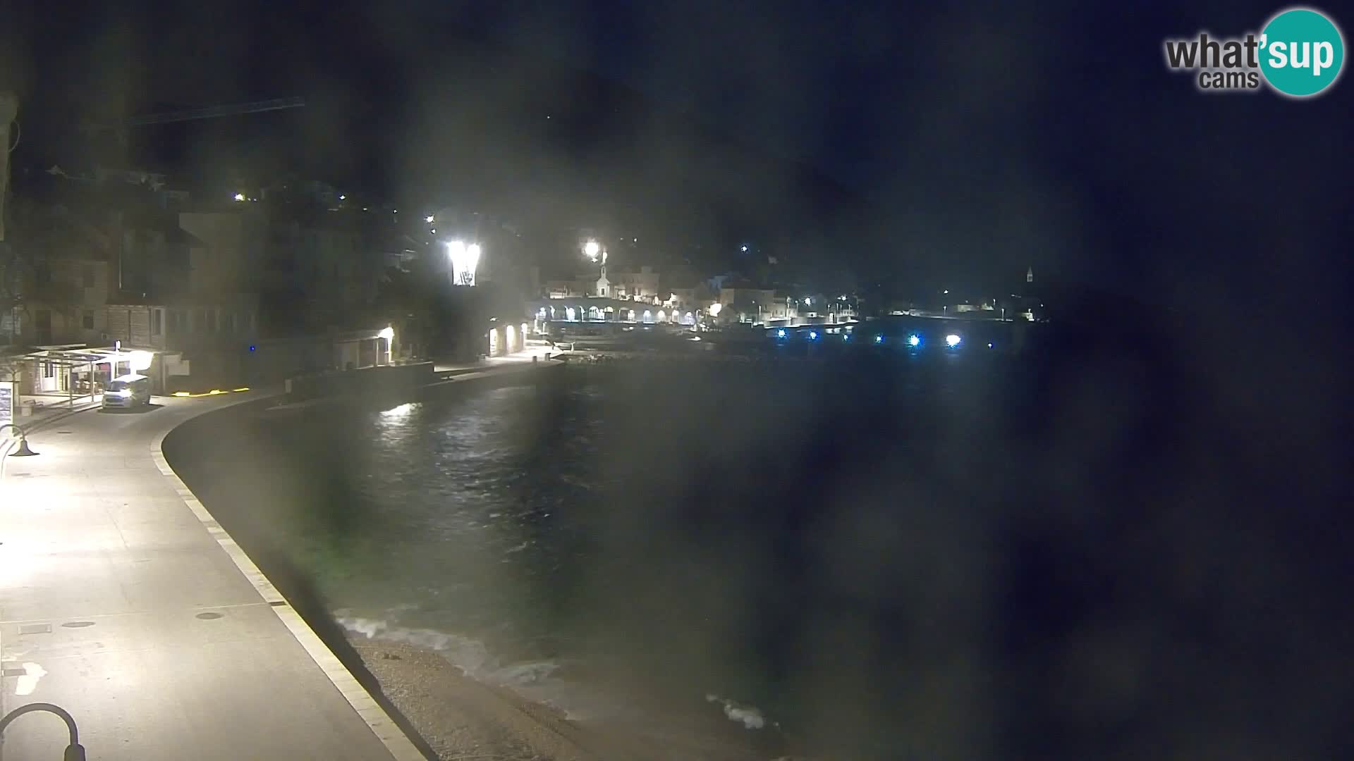 Webcam Bol Centro e Marina – Vista live dal porto di Bol