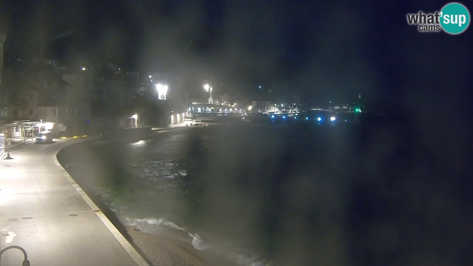 Webcam Bol Centro e Marina – Vista live dal porto di Bol
