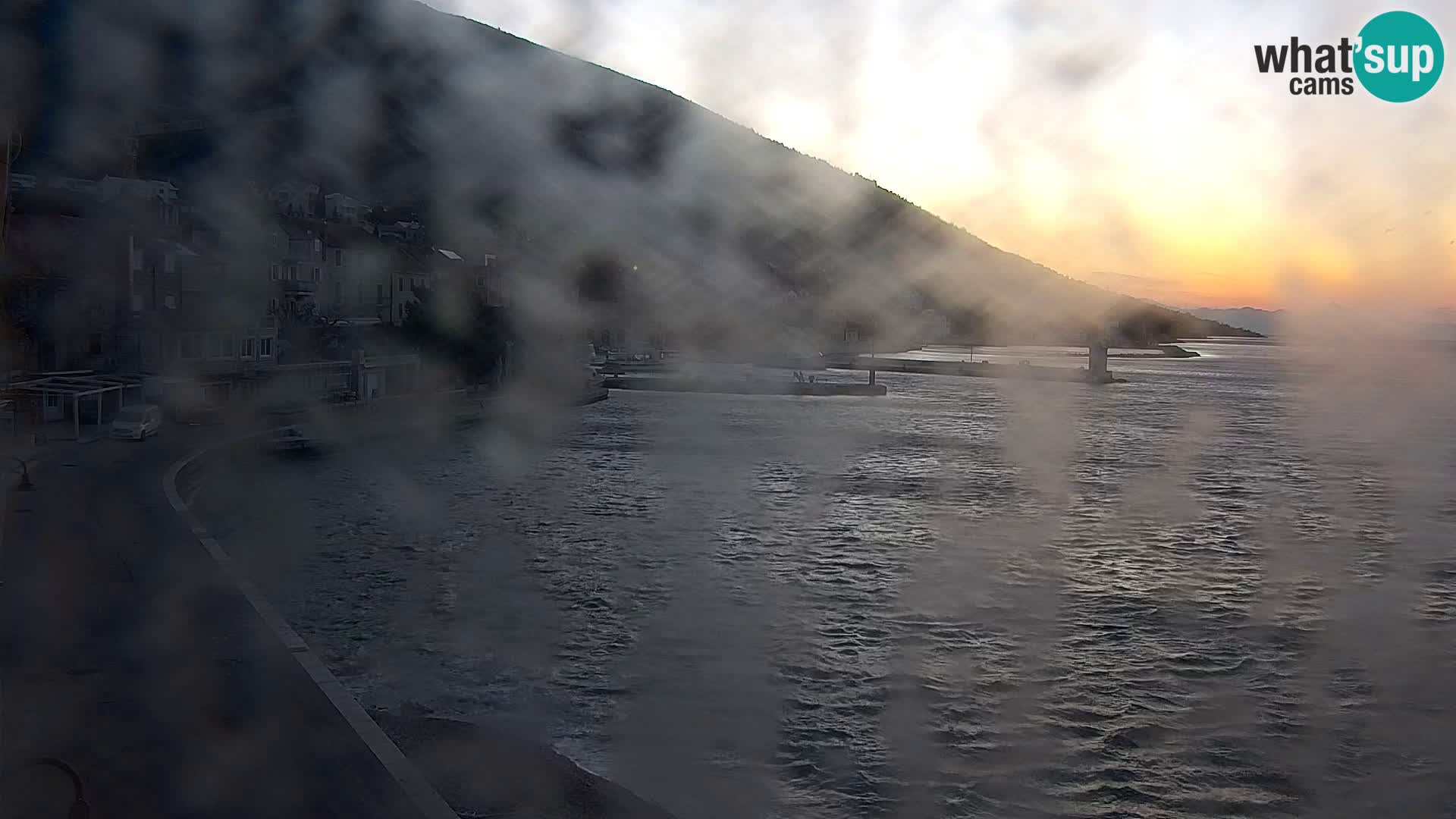 Webcam Bol centre-ville & marina – Vue en direct depuis Bol, île de Brač