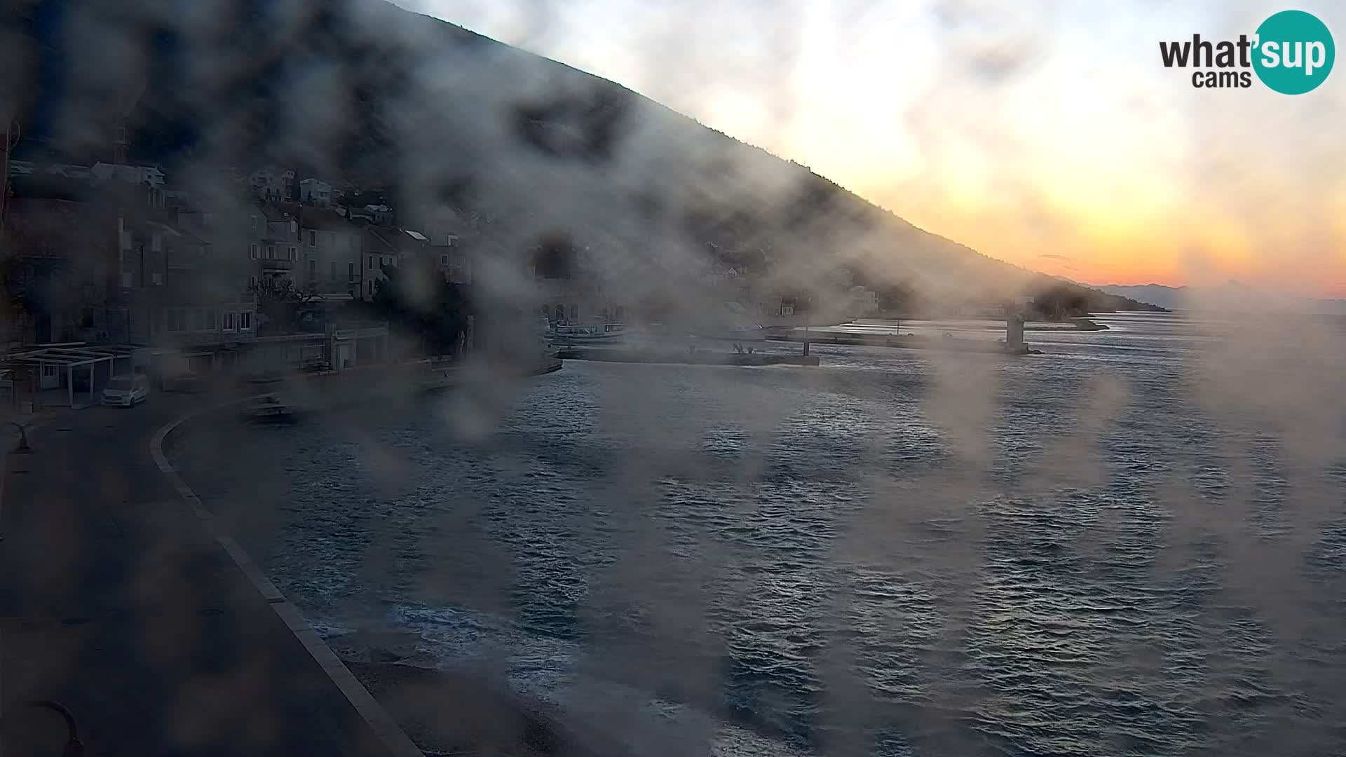 Webcam Bol centre-ville & marina – Vue en direct depuis Bol, île de Brač