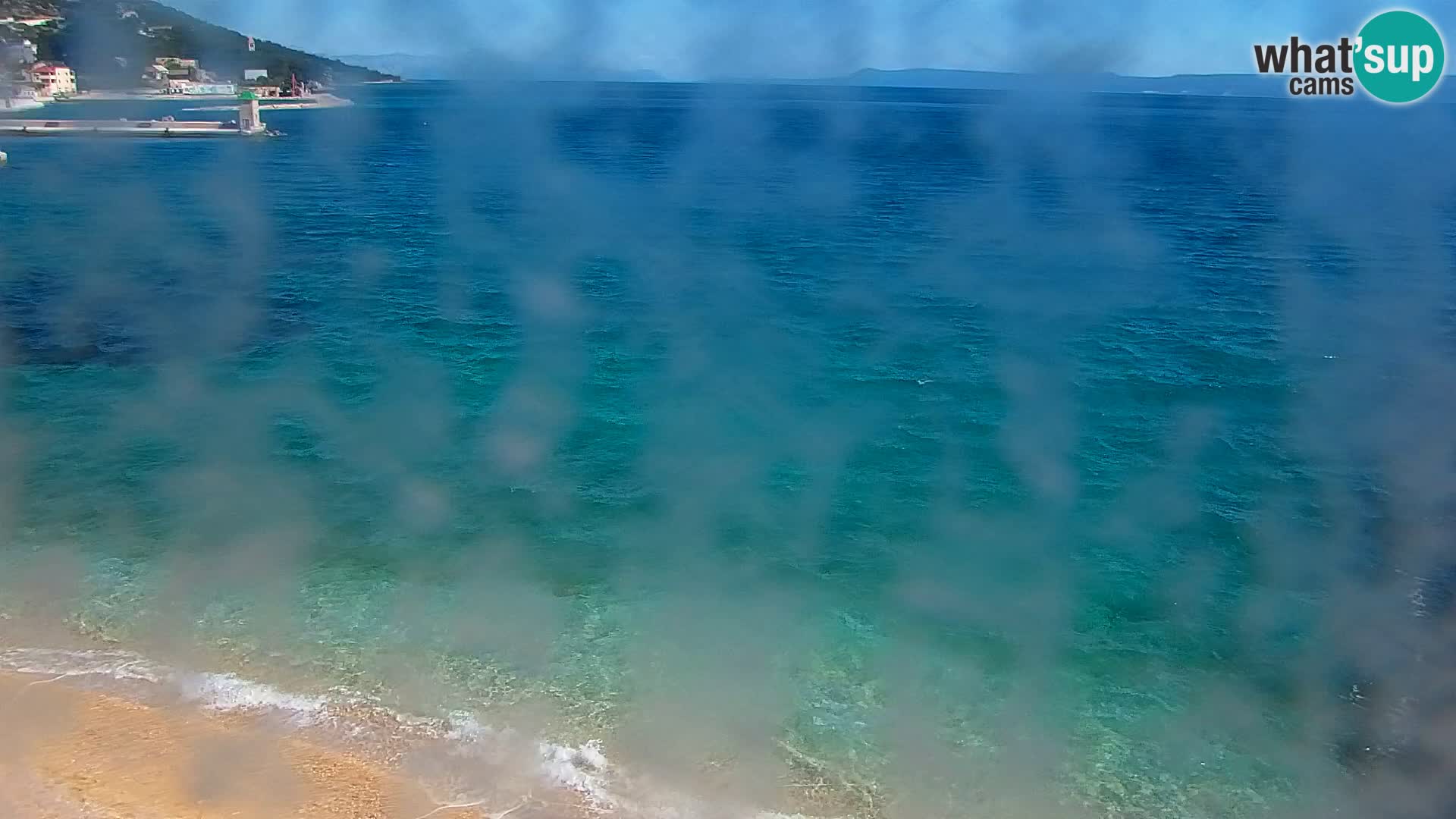 Webcam Bol Centro e Marina – Vista live dal porto di Bol