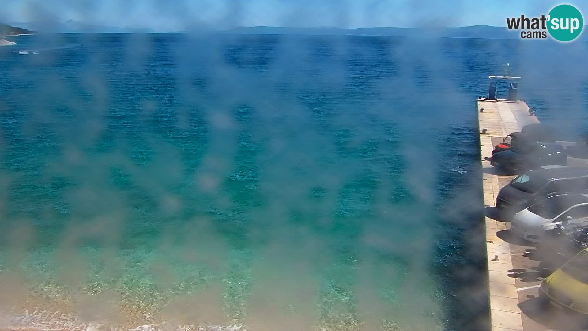 Webcam Bol centre-ville & marina – Vue en direct depuis Bol, île de Brač