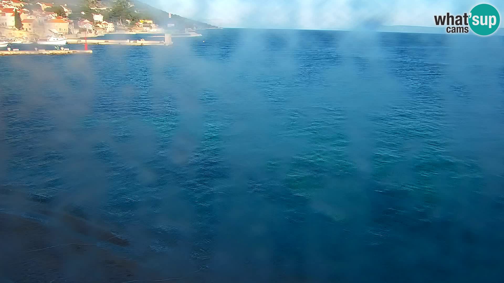 Webcam Bol Centre-Ville & Marina – Vue en direct depuis Bol, île de Brač